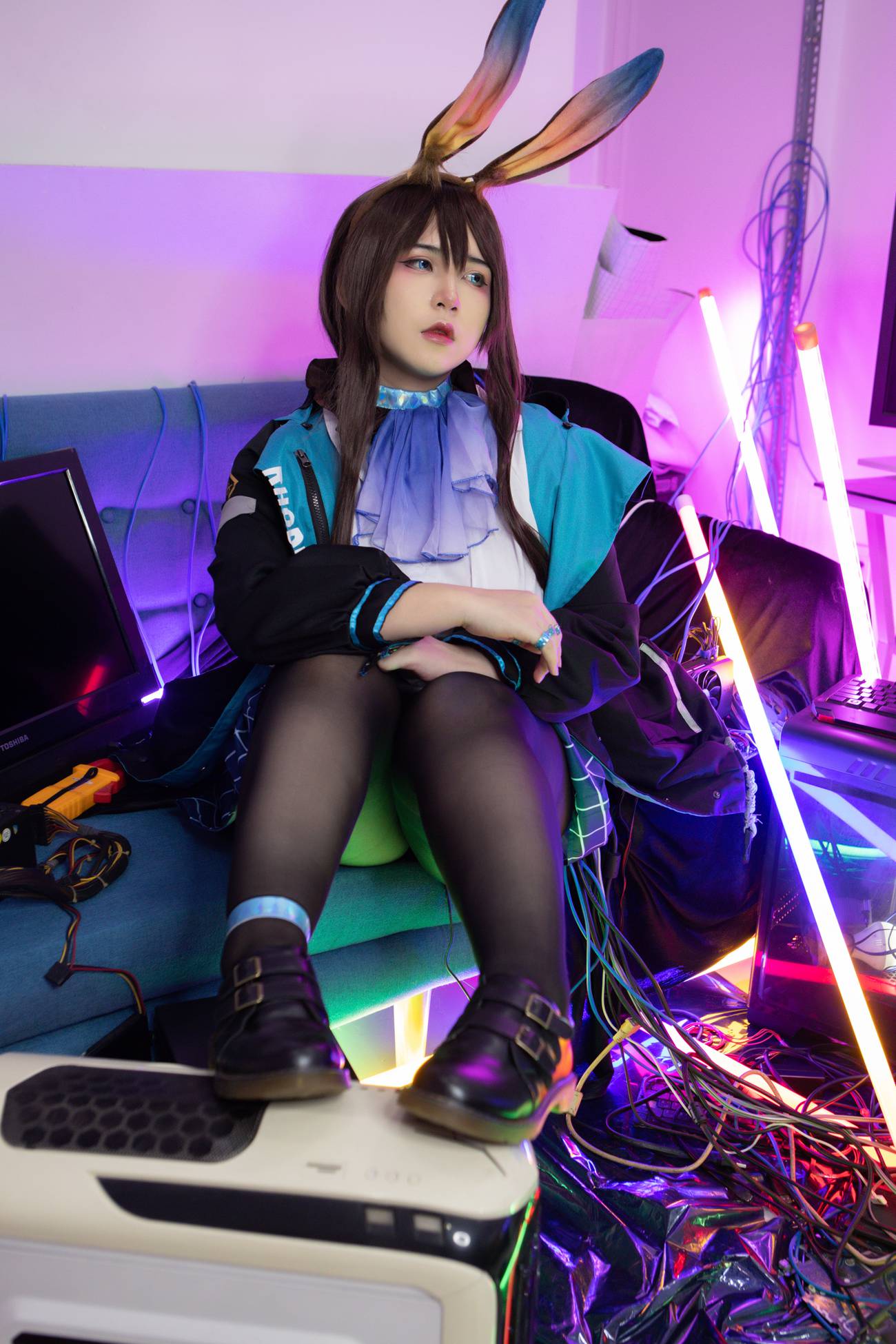 图片[11]-Uy Uy – Amiya (Arknights) [129P] – 速更版-美库