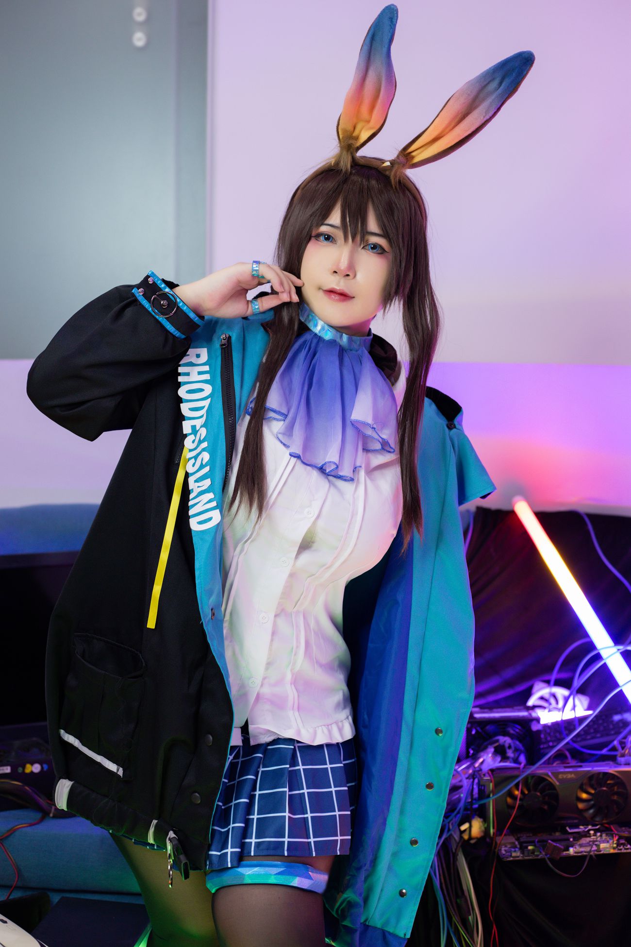 图片[25]-Uy Uy – Amiya (Arknights) [129P] – 速更版-美库