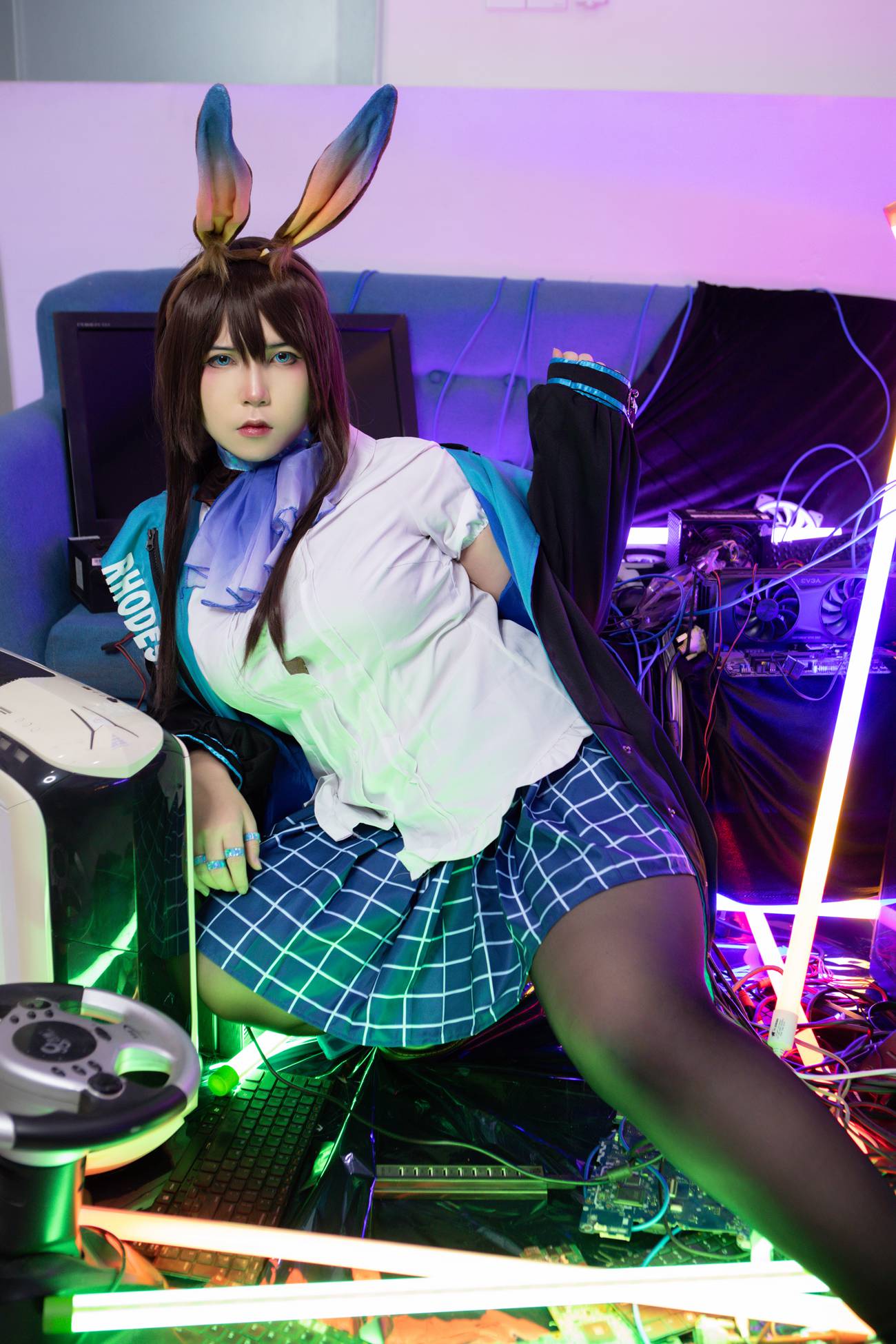 图片[27]-Uy Uy – Amiya (Arknights) [129P] – 速更版-美库