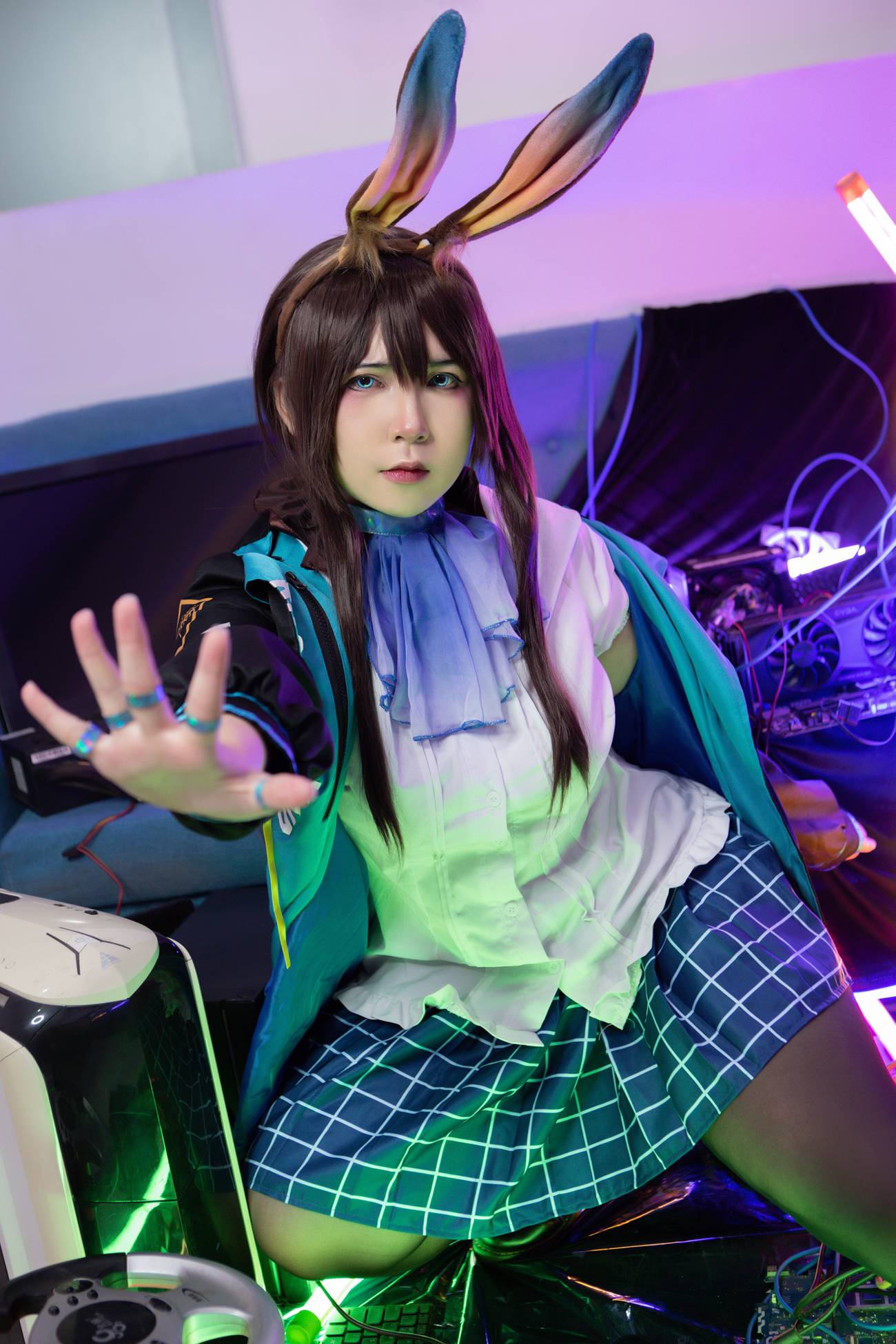 图片[28]-Uy Uy – Amiya (Arknights) [129P] – 速更版-美库