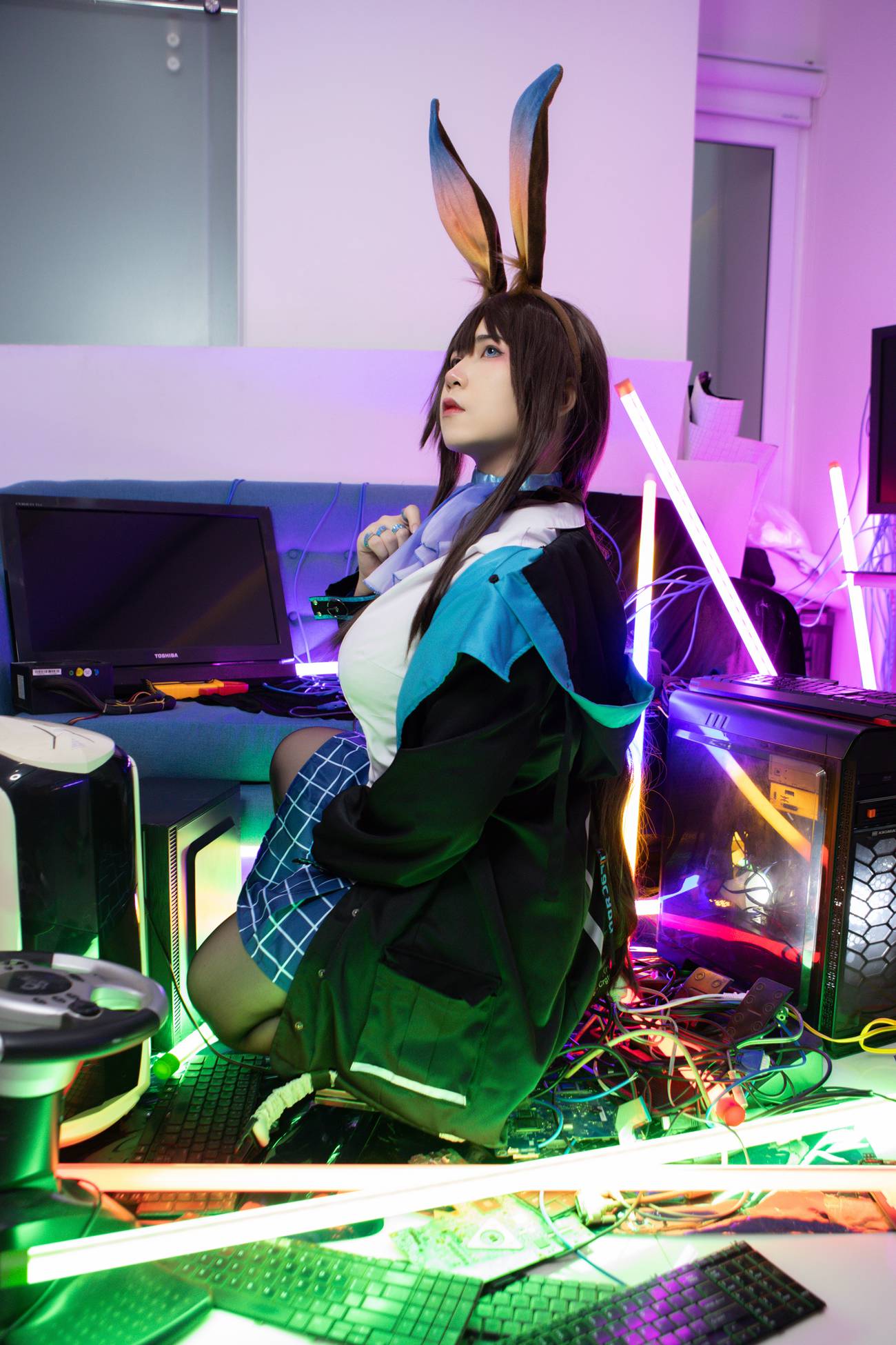 图片[29]-Uy Uy – Amiya (Arknights) [129P] – 速更版-美库