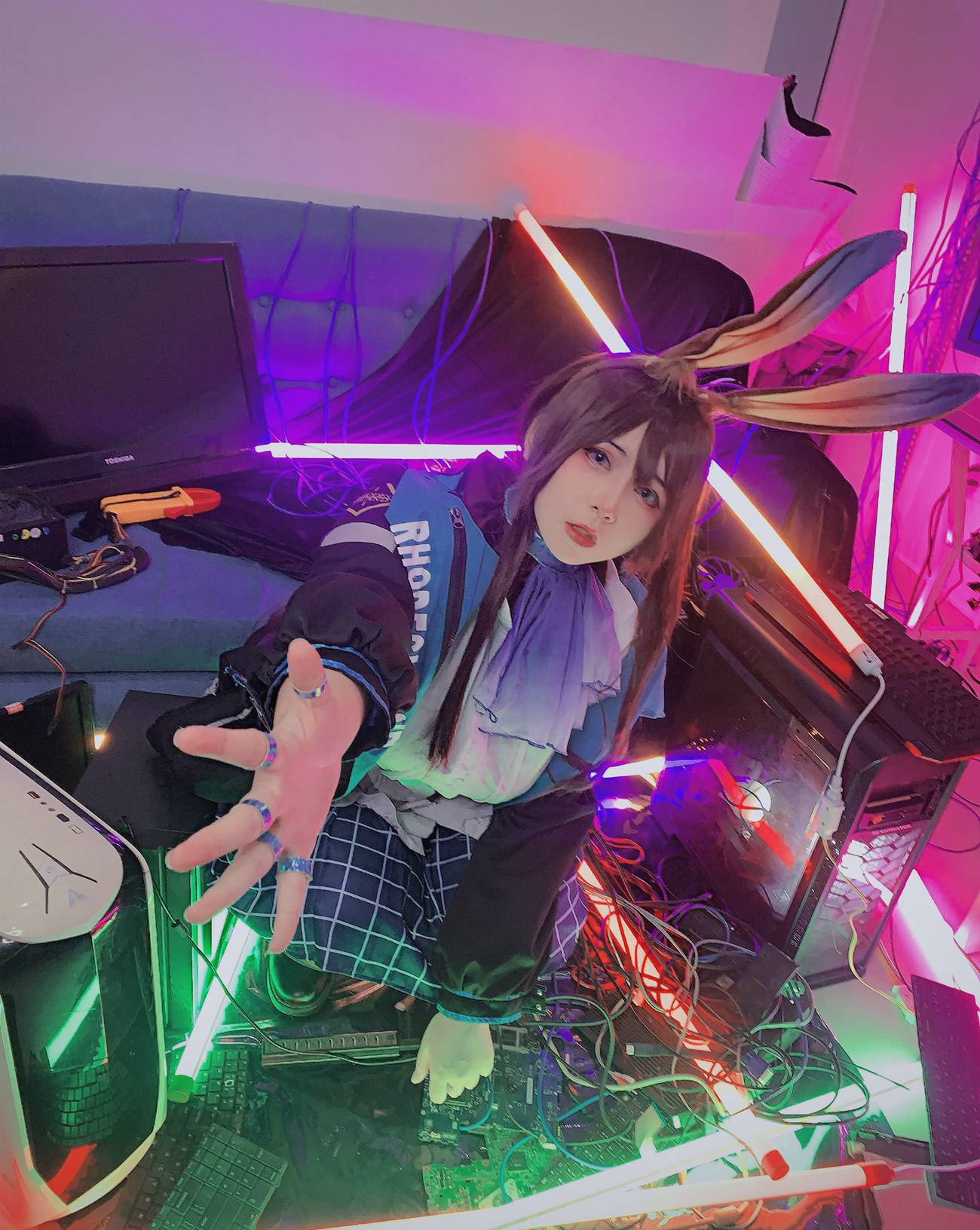 图片[40]-Uy Uy – Amiya (Arknights) [129P] – 速更版-美库