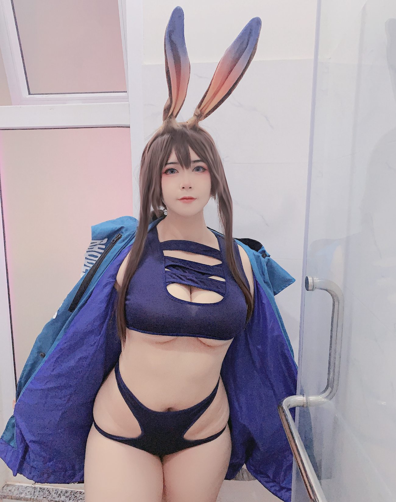 图片[45]-Uy Uy – Amiya (Arknights) [129P] – 速更版-美库