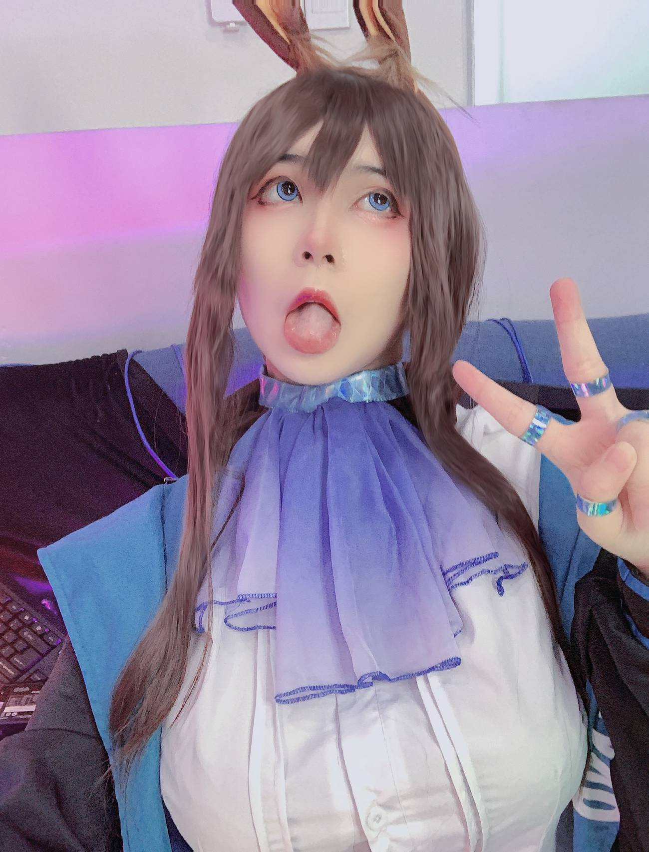 图片[76]-Uy Uy – Amiya (Arknights) [129P] – 速更版-美库