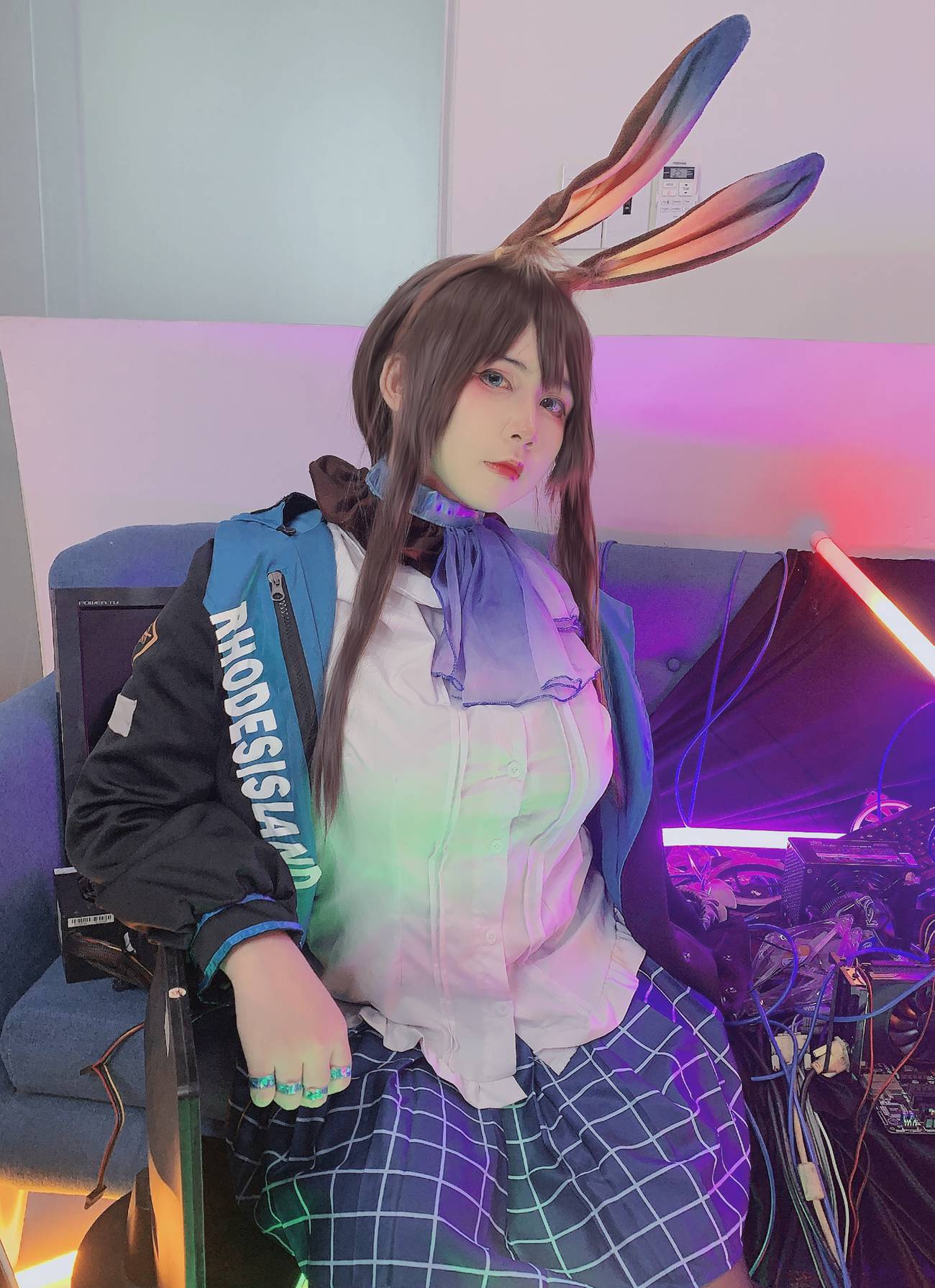 图片[112]-Uy Uy – Amiya (Arknights) [129P] – 速更版-美库