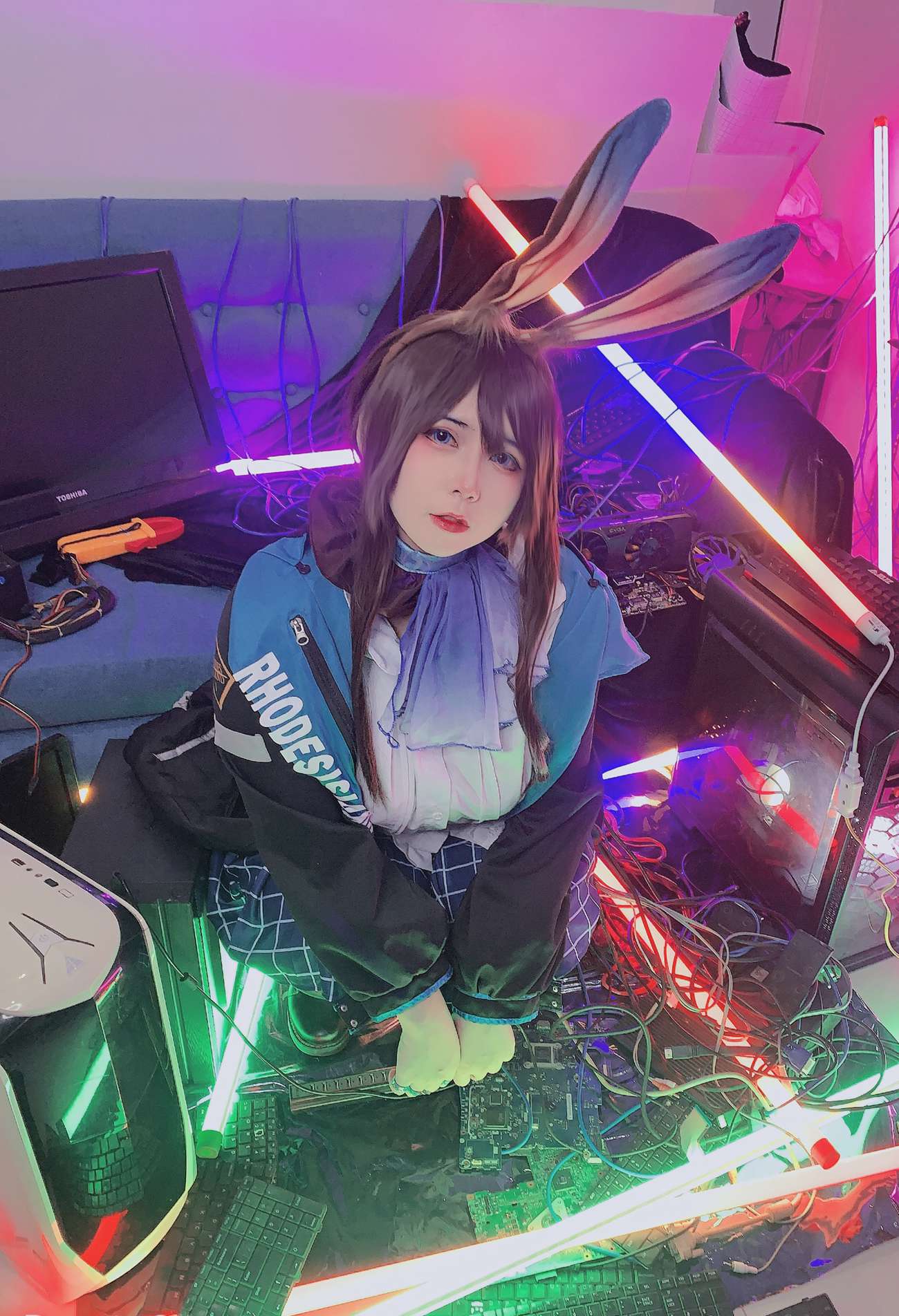 图片[116]-Uy Uy – Amiya (Arknights) [129P] – 速更版-美库