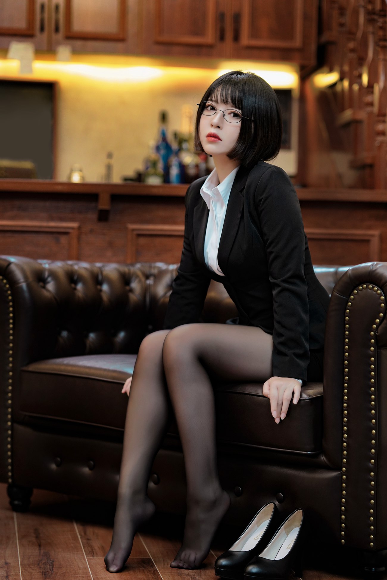 图片[21]-半半子 – OL様 [37P] – 速更版-美库