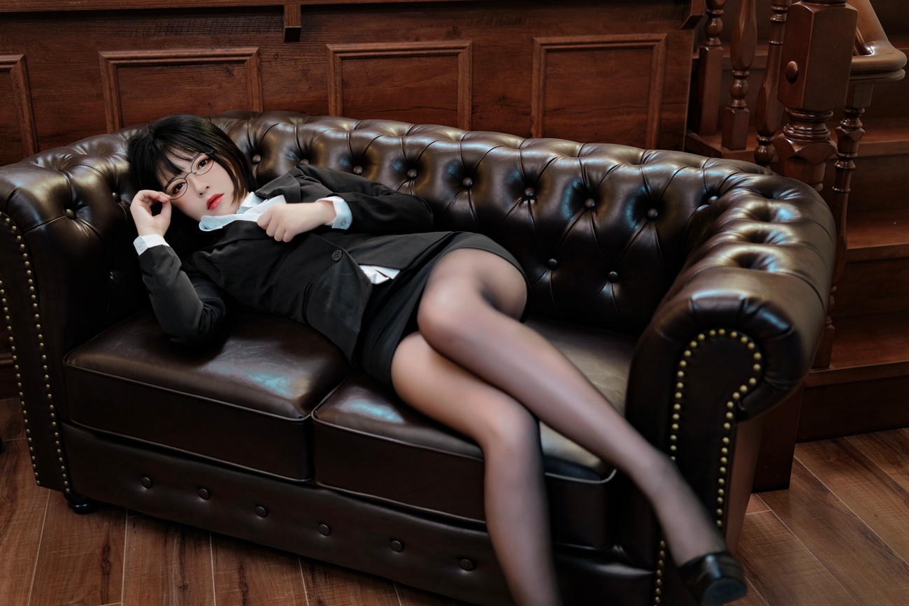 图片[37]-半半子 – OL様 [37P] – 速更版-美库