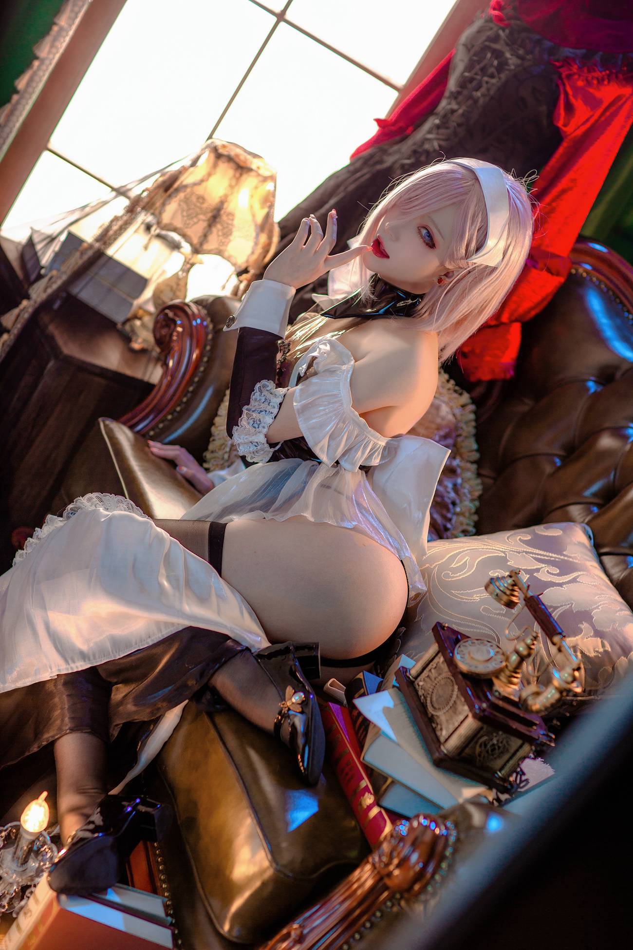 图片[34]-起司块wii – 宫本武藏 女仆[51P] – 速更版-美库