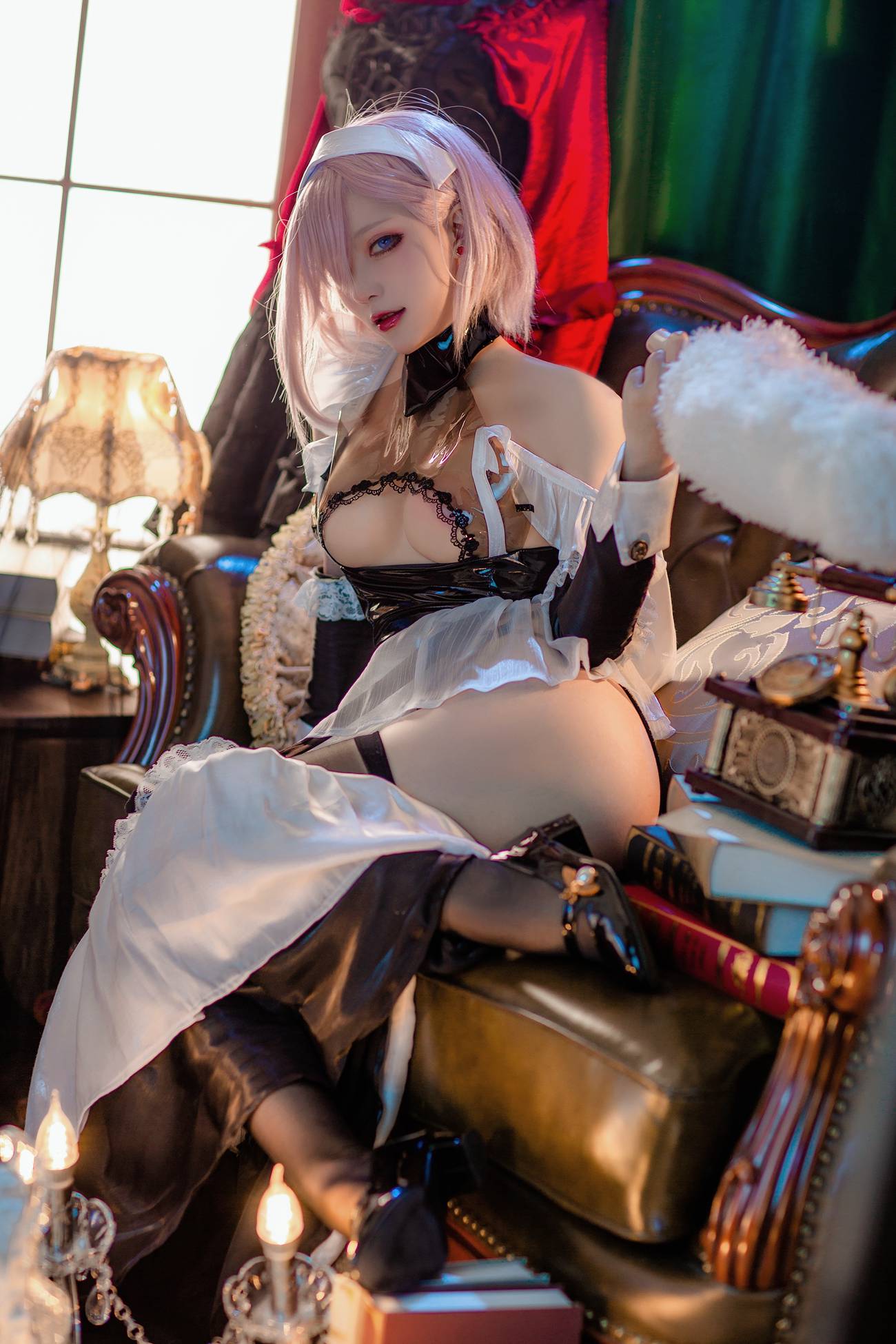 图片[52]-起司块wii – 宫本武藏 女仆[51P] – 速更版-美库