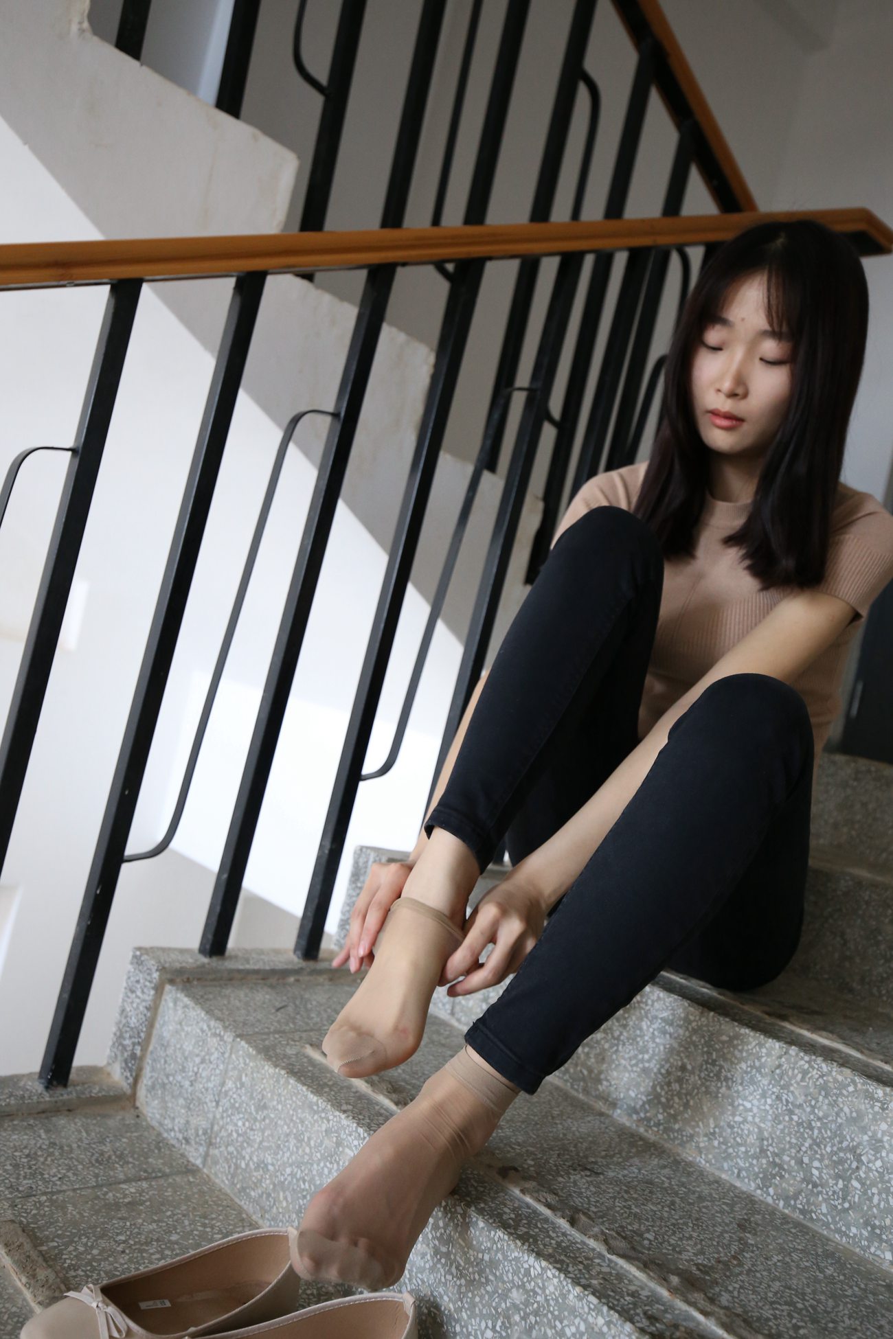 图片[111]-大西瓜爱牙膏-早期作品-S035 肉丝-3黑长裤 (3) [118P] – 速更版-美库