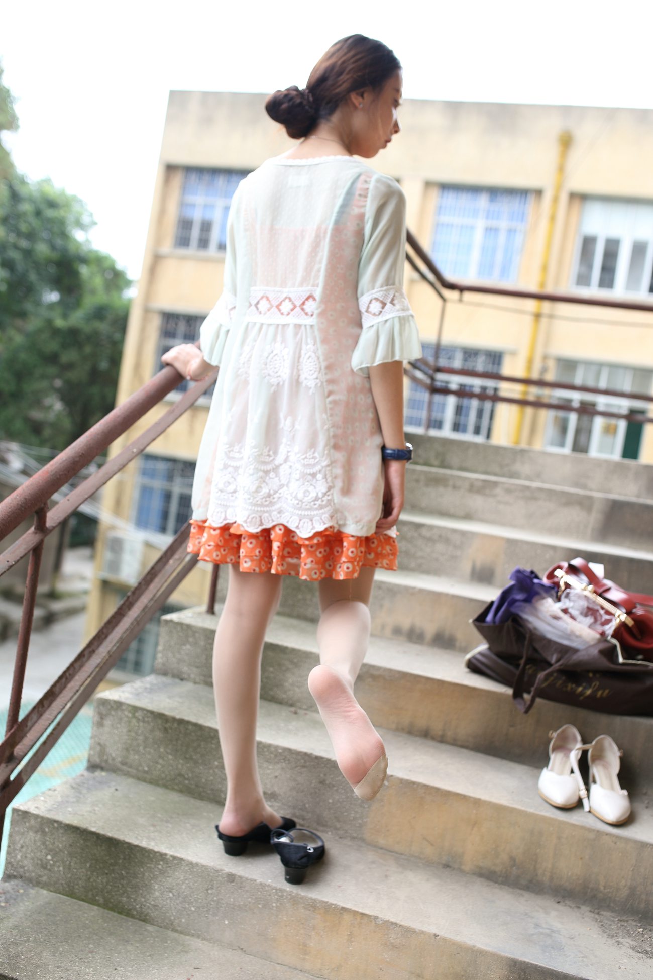 图片[29]-大西瓜爱牙膏-早期作品-S036 碎花裙少女 [152P] – 速更版-美库