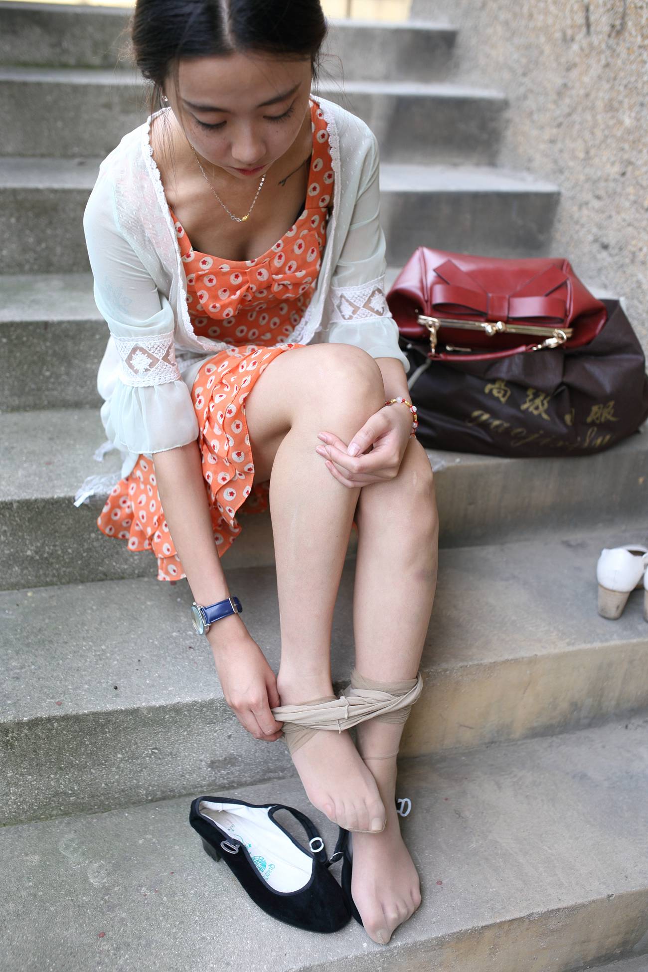 图片[102]-大西瓜爱牙膏-早期作品-S036 碎花裙少女 [152P] – 速更版-美库