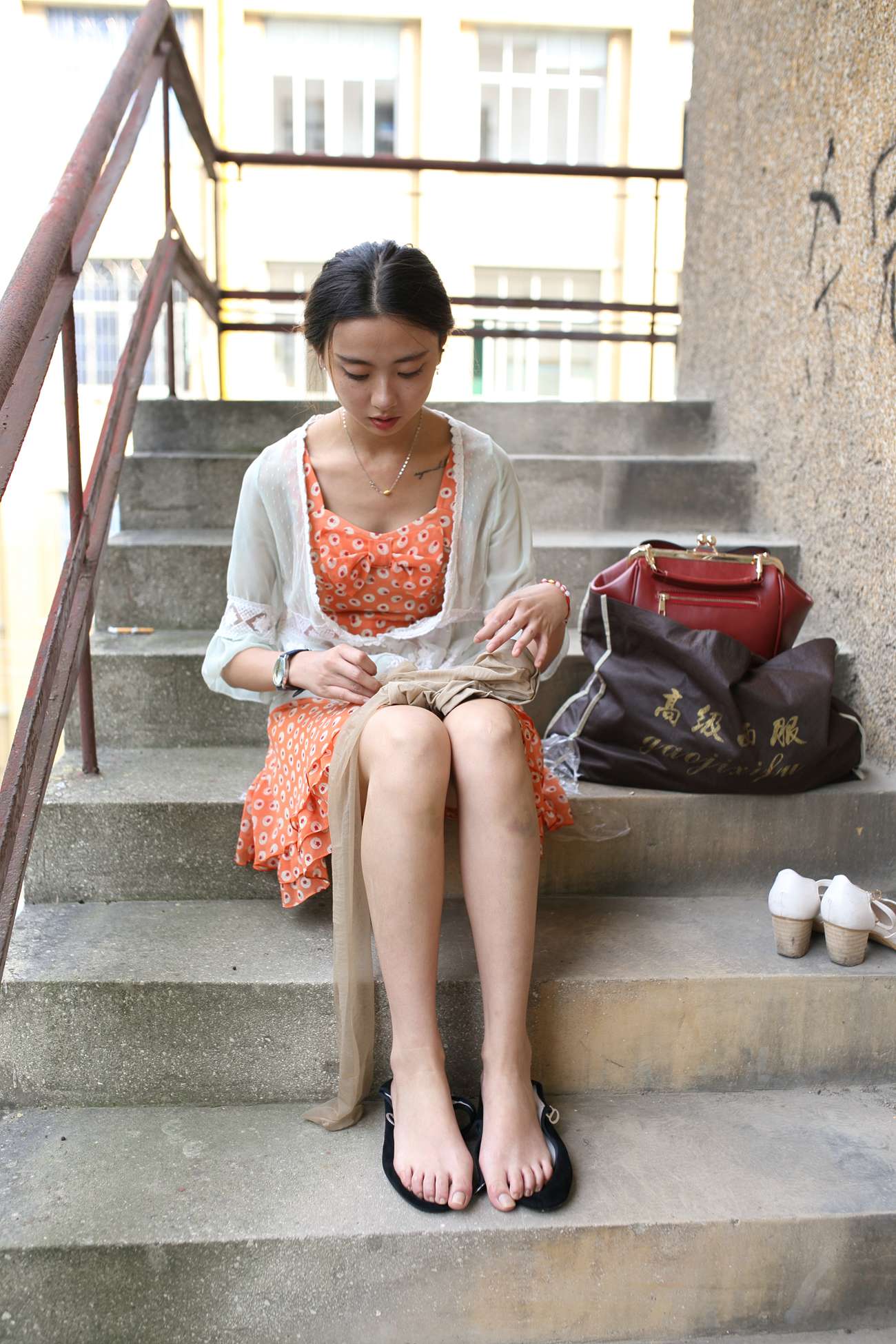 图片[119]-大西瓜爱牙膏-早期作品-S036 碎花裙少女 [152P] – 速更版-美库