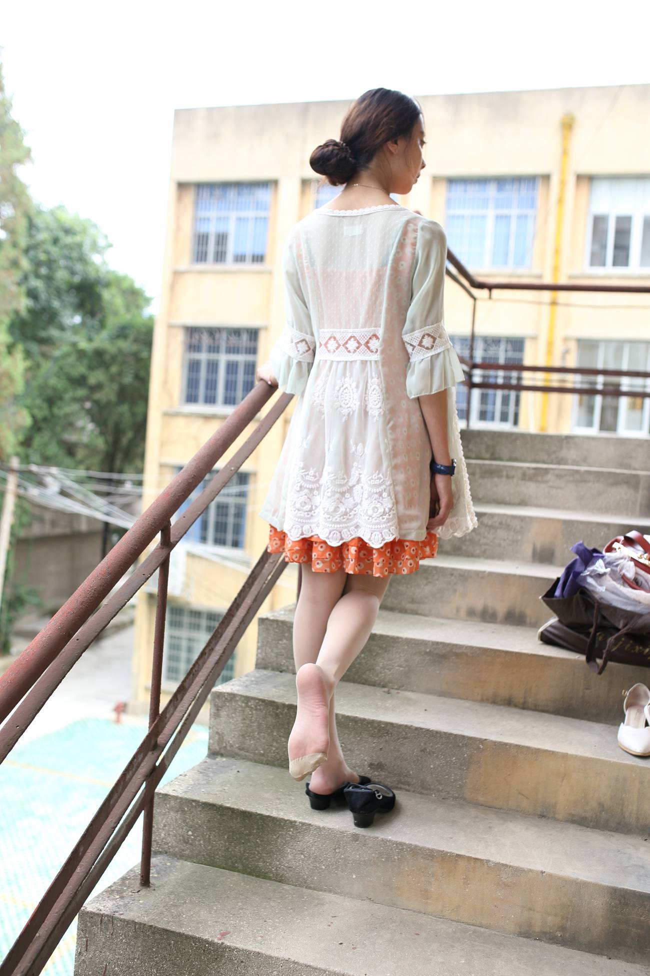 图片[123]-大西瓜爱牙膏-早期作品-S036 碎花裙少女 [152P] – 速更版-美库