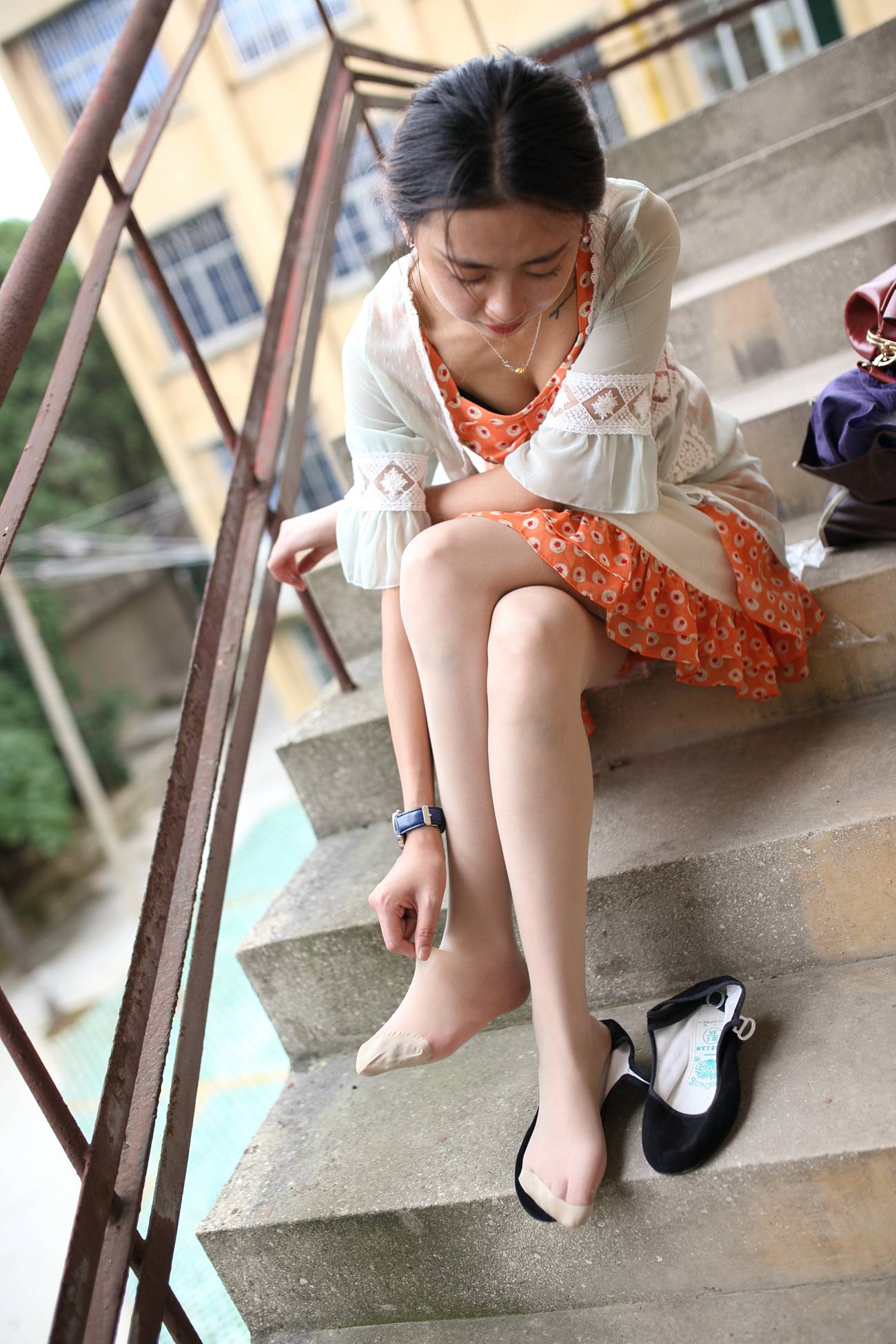 图片[125]-大西瓜爱牙膏-早期作品-S036 碎花裙少女 [152P] – 速更版-美库