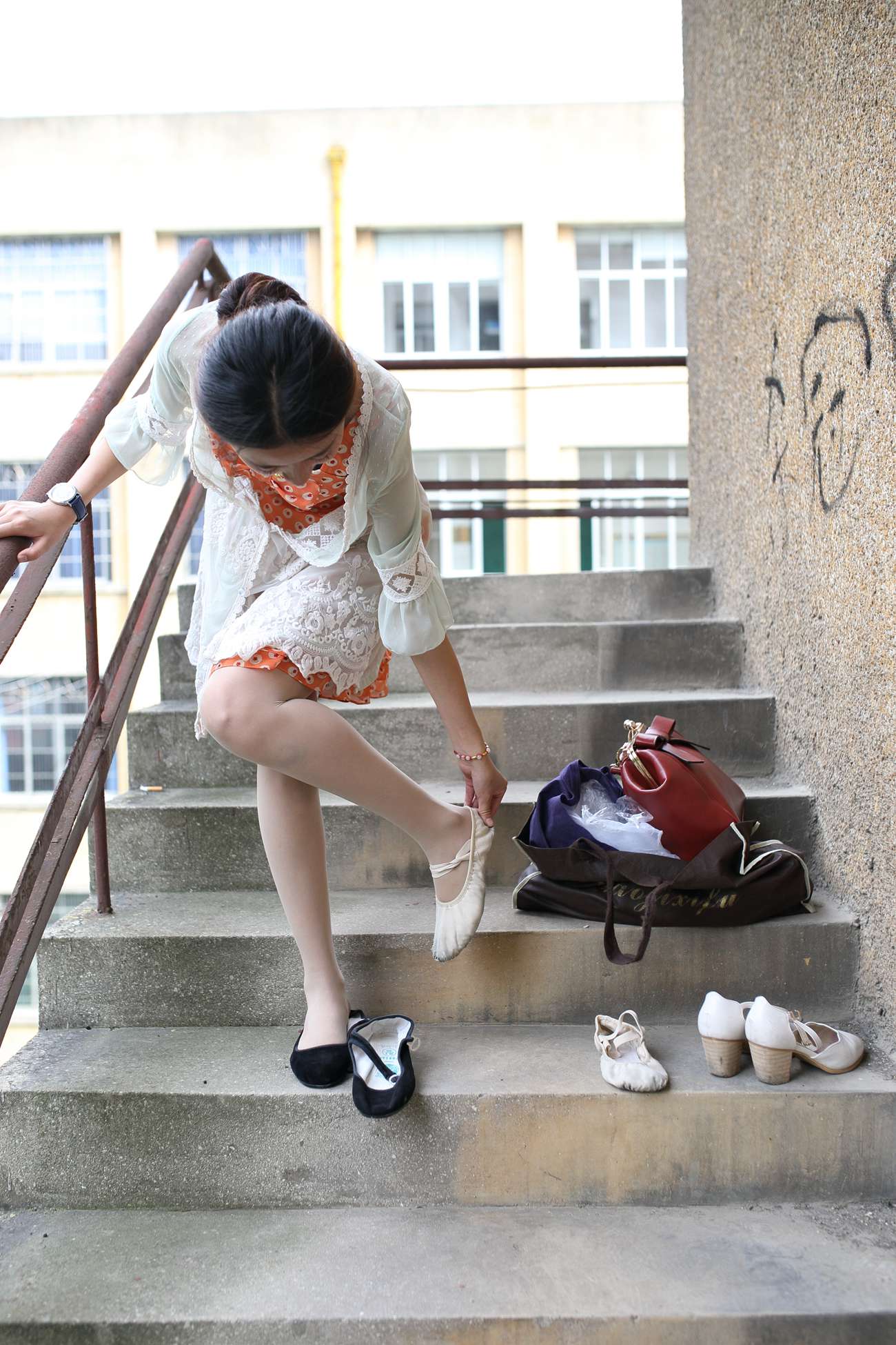 图片[131]-大西瓜爱牙膏-早期作品-S036 碎花裙少女 [152P] – 速更版-美库