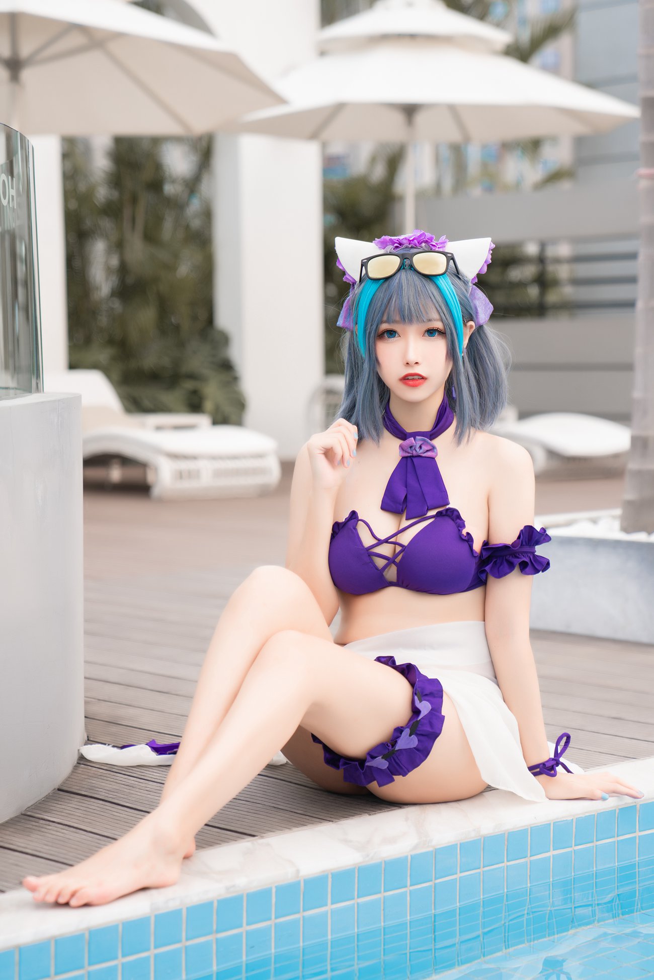 图片[9]-Momoko葵葵 – 柴郡水着[40P] – 速更版-美库