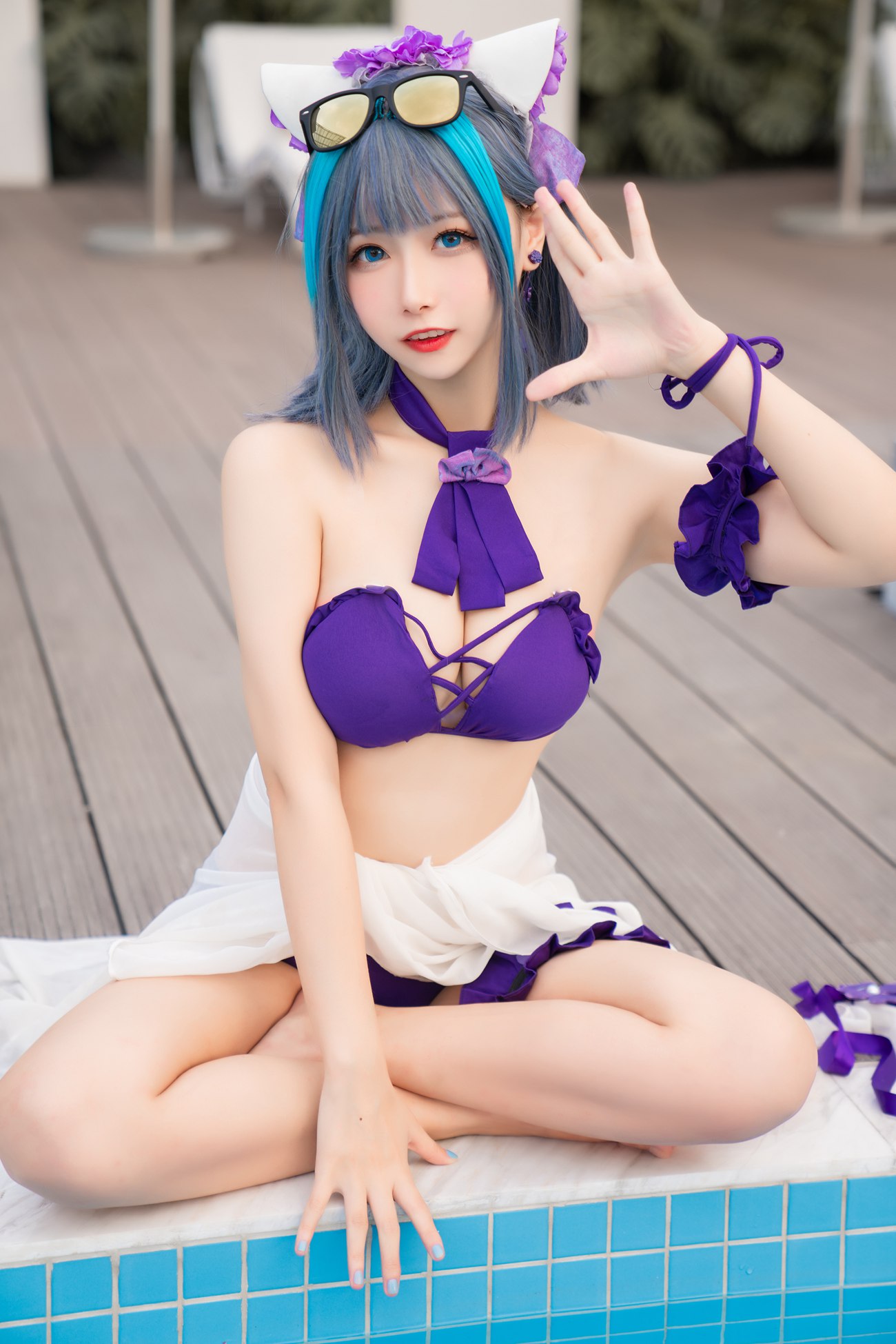 图片[12]-Momoko葵葵 – 柴郡水着[40P] – 速更版-美库