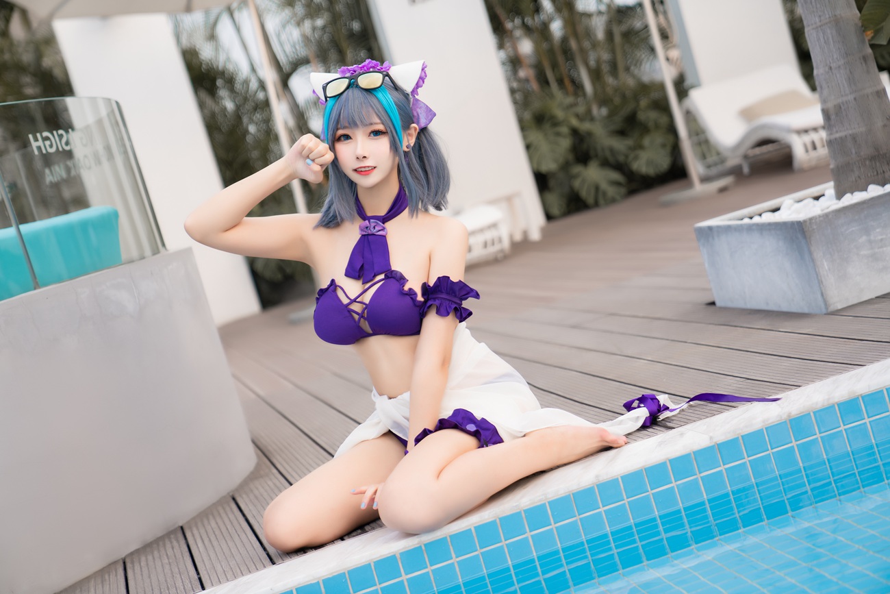 图片[17]-Momoko葵葵 – 柴郡水着[40P] – 速更版-美库