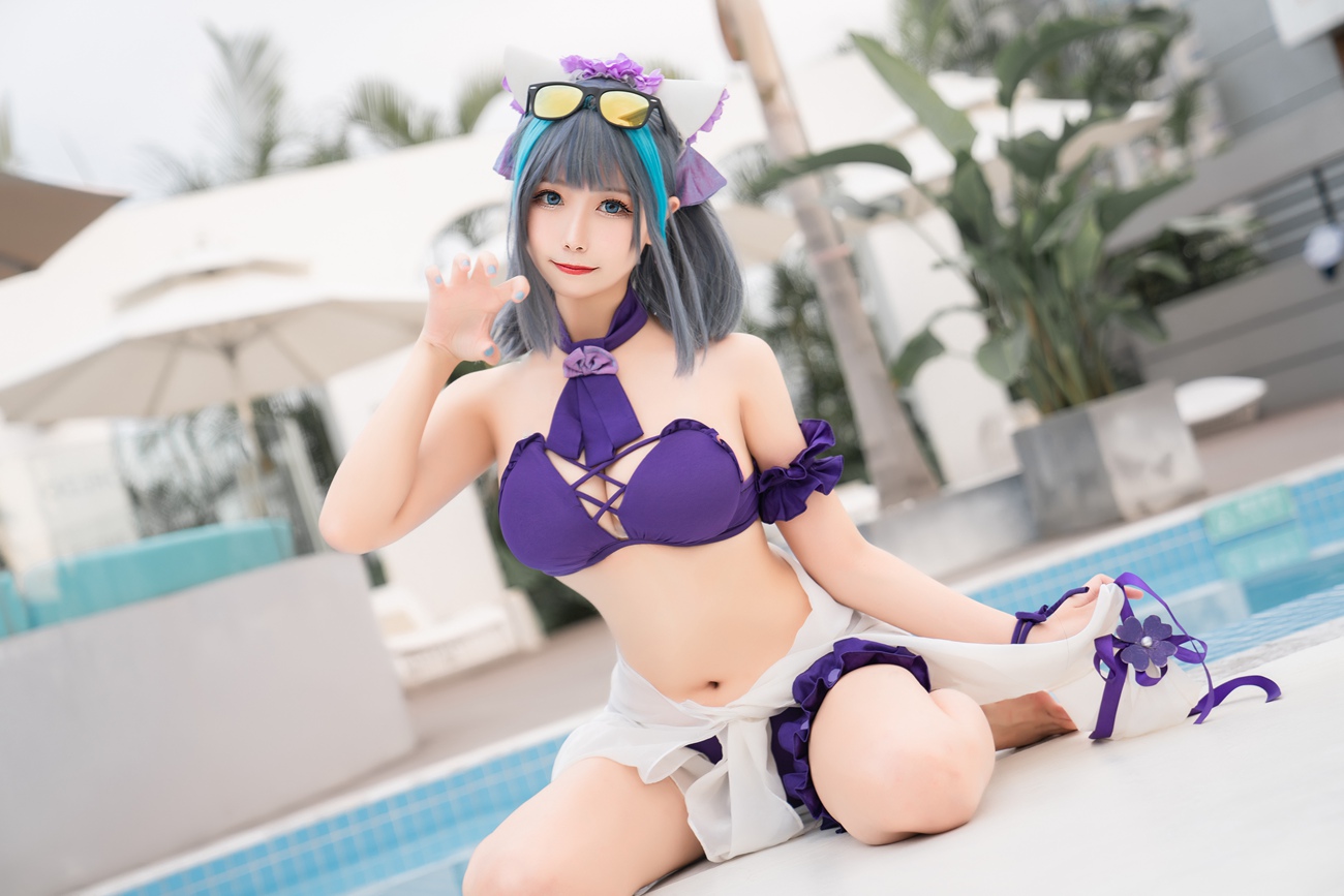 图片[26]-Momoko葵葵 – 柴郡水着[40P] – 速更版-美库