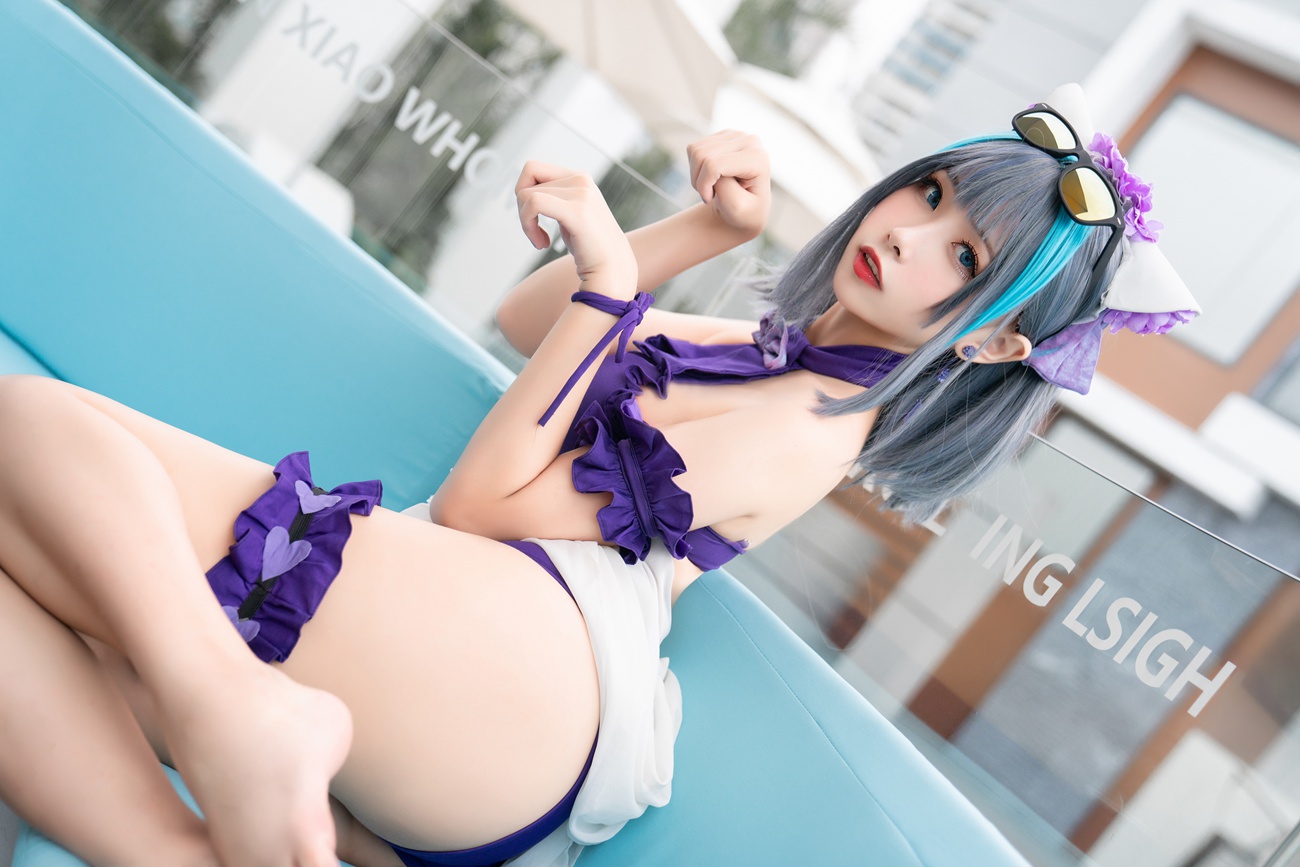 图片[33]-Momoko葵葵 – 柴郡水着[40P] – 速更版-美库