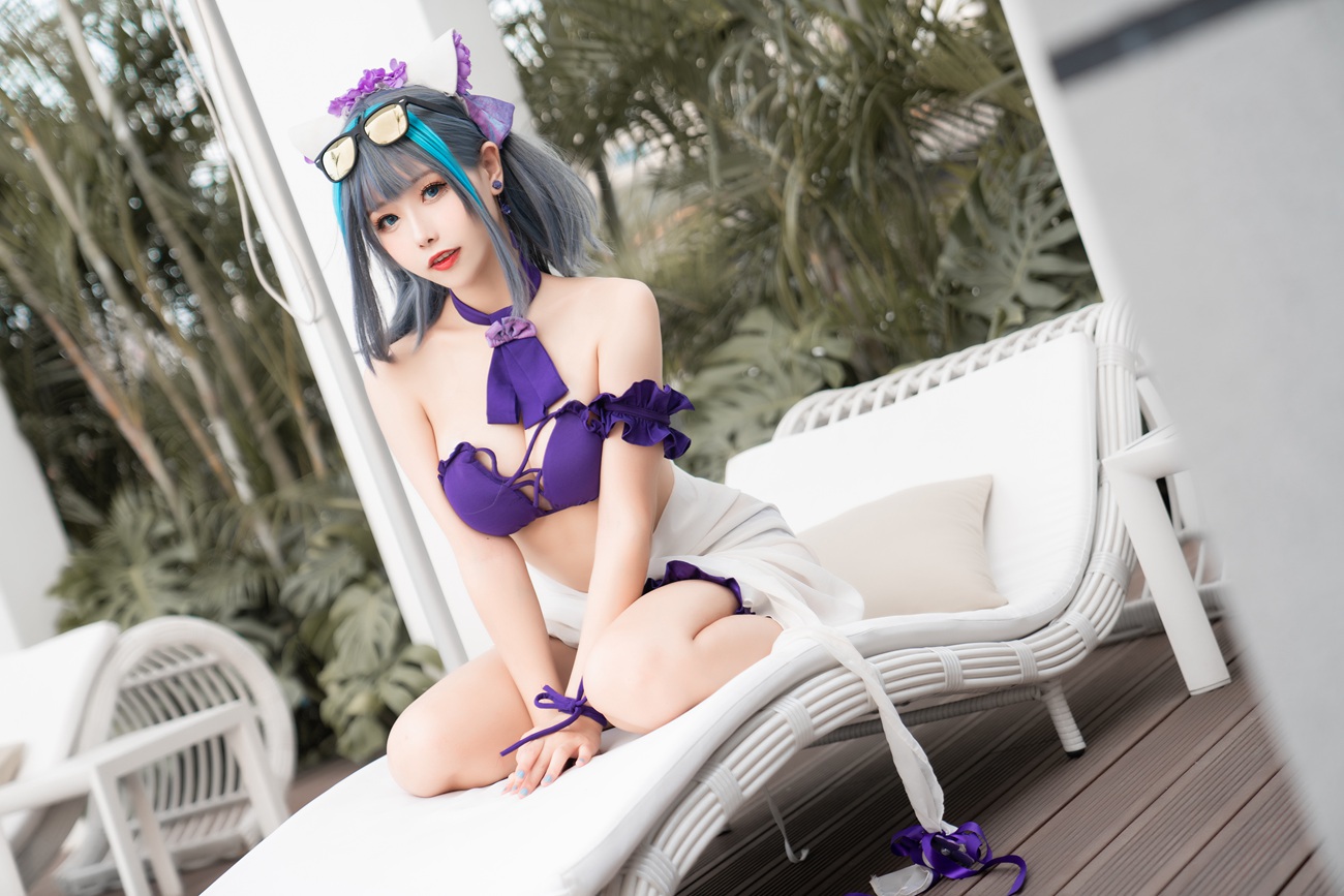 图片[40]-Momoko葵葵 – 柴郡水着[40P] – 速更版-美库