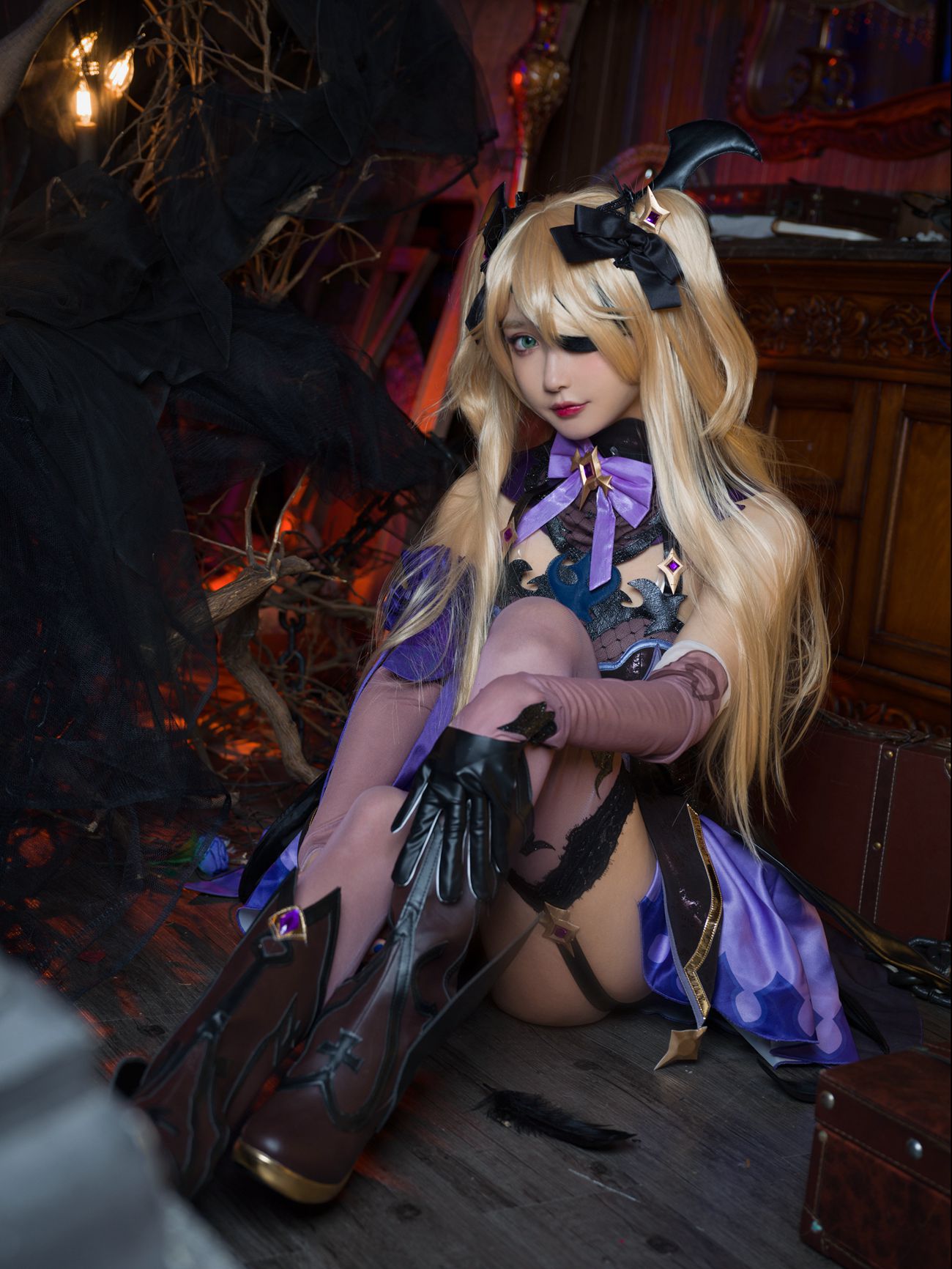 图片[41]-阿包也是兔娘 – 原神中二皇女[53P] – 速更版-美库