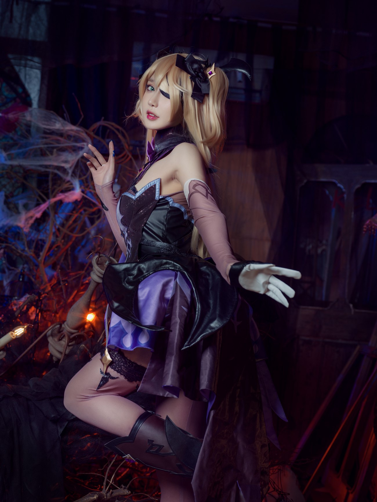 图片[43]-阿包也是兔娘 – 原神中二皇女[53P] – 速更版-美库