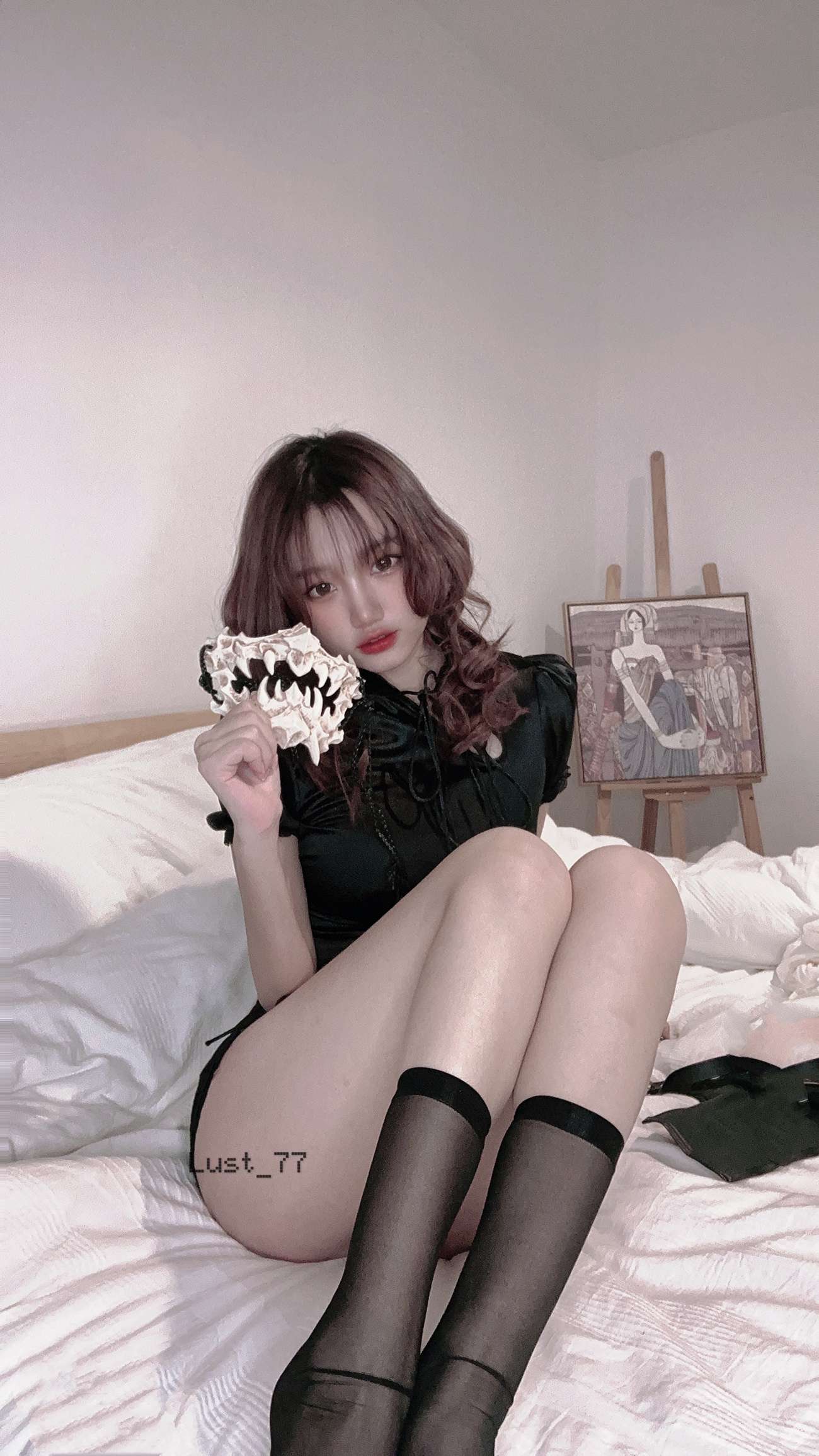 图片[13]-柒柒要乖哦 – 辣妹旗袍[46P] – 速更版-美库