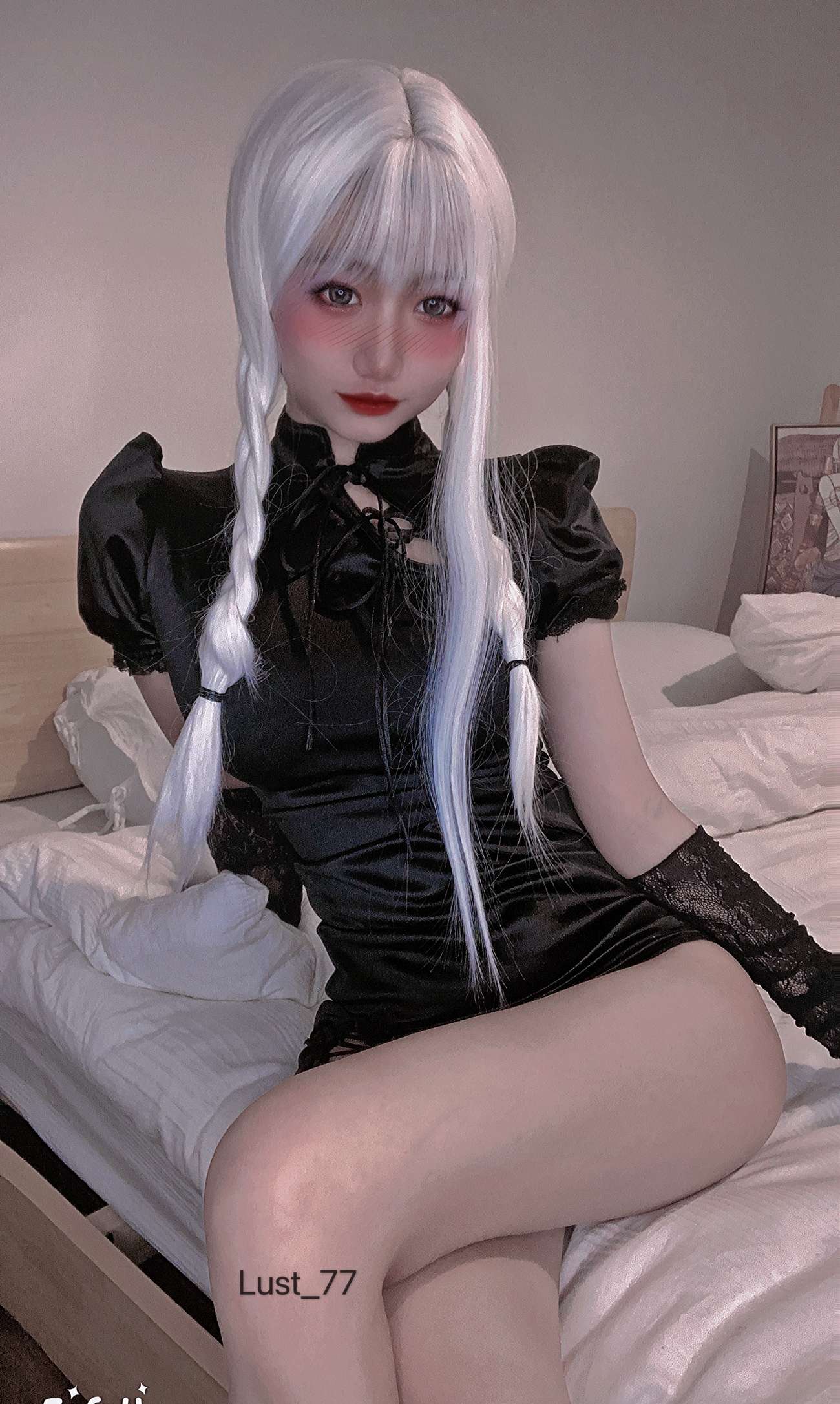 图片[35]-柒柒要乖哦 – 辣妹旗袍[46P] – 速更版-美库