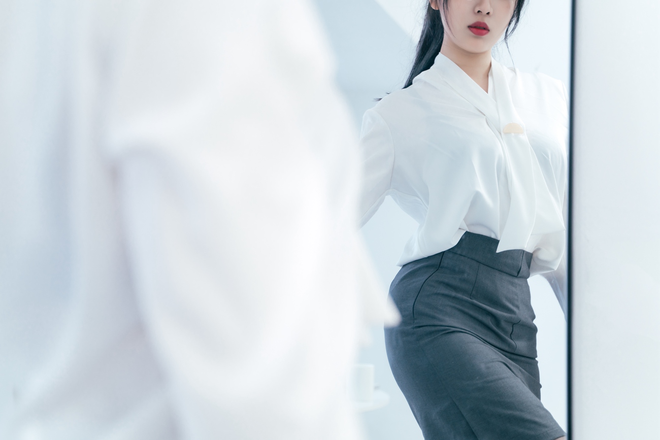 图片[34]-轩萧学姐 – OL私袜诱惑[34P] – 速更版-美库