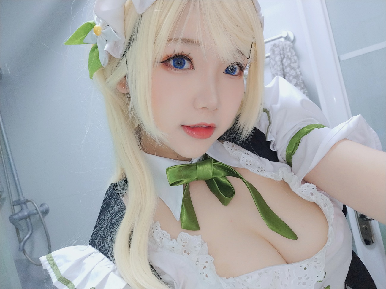 图片[46]-雪晴Astra – 女仆[48P] – 速更版-美库