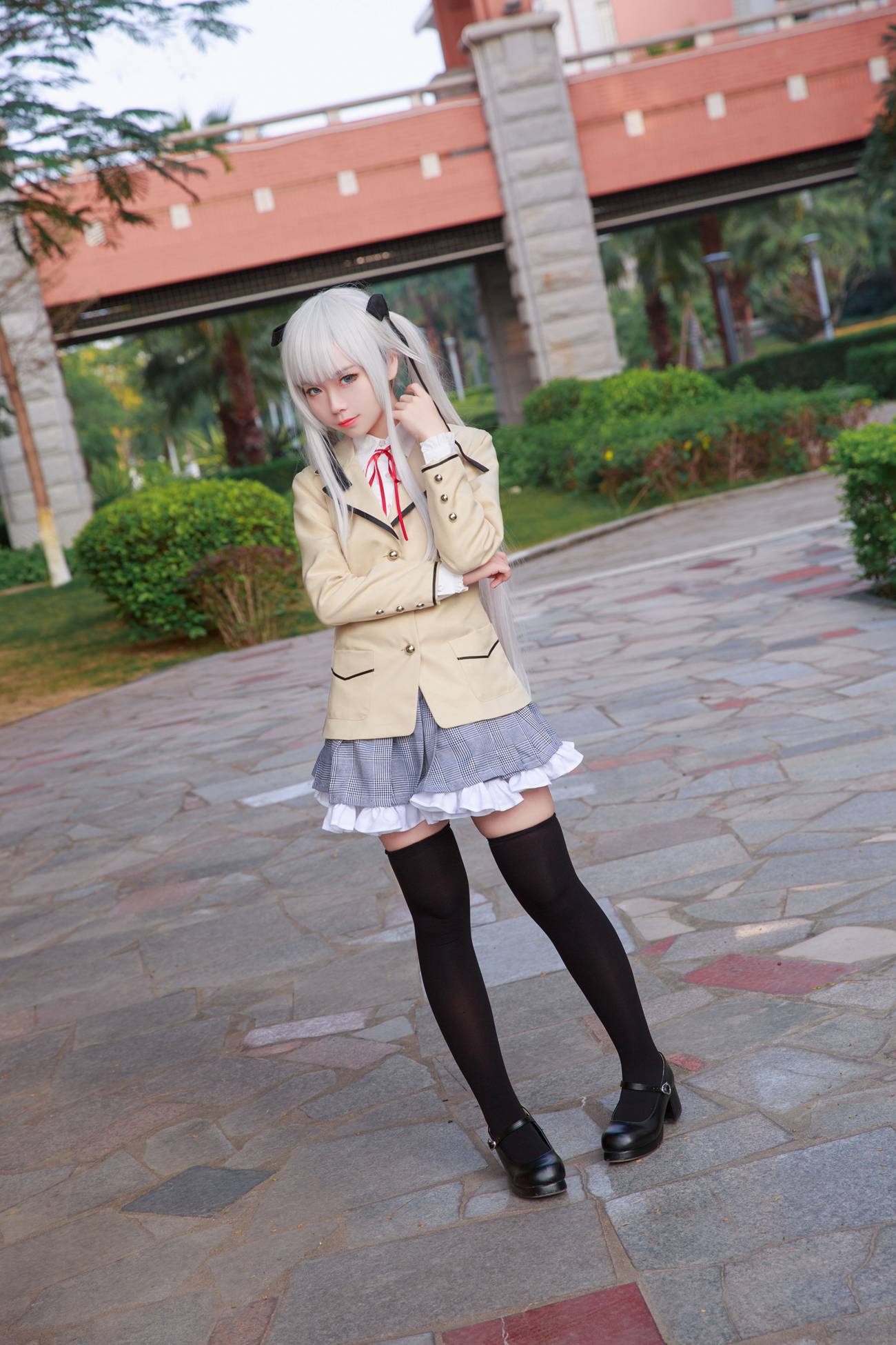 图片[14]-G44不会受伤 – 雾枝校服[19P] – 速更版-美库