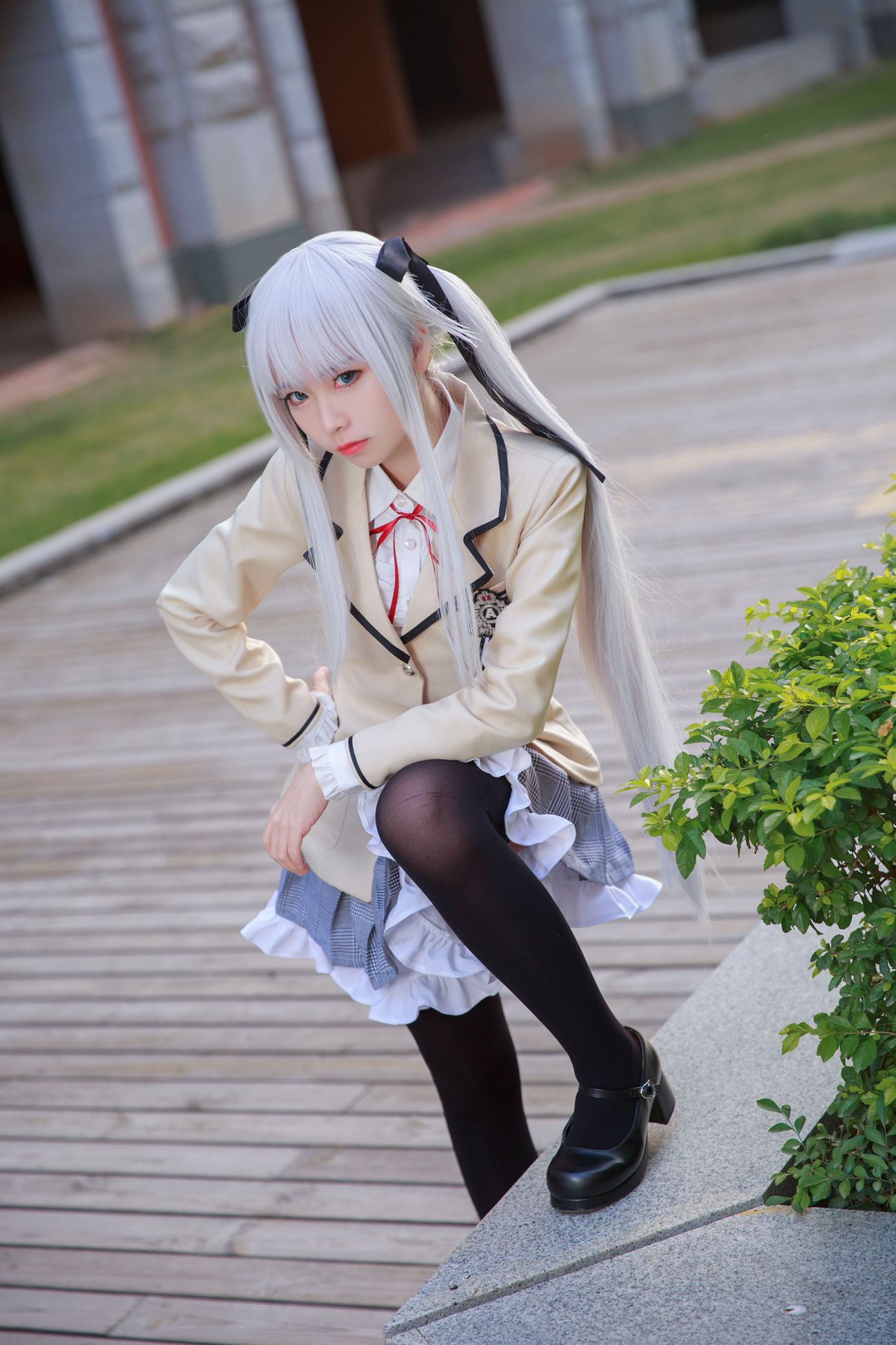 图片[18]-G44不会受伤 – 雾枝校服[19P] – 速更版-美库