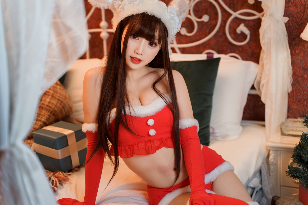 图片[30]-面饼仙儿 – 圣诞短裙[40P] – 速更版-美库