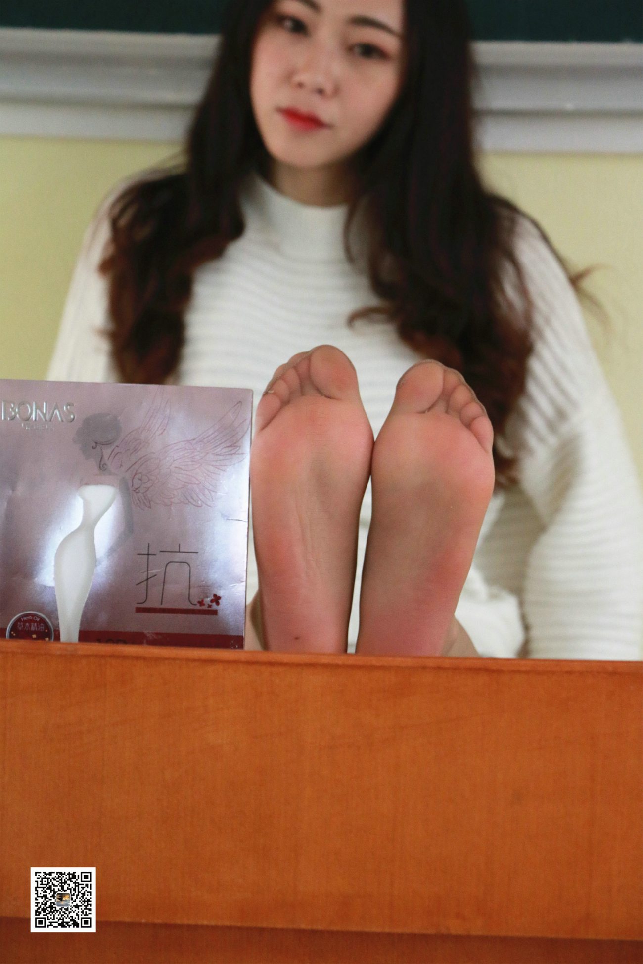 图片[63]-[MussGirl慕丝女郎] 学妹系列06 学妹兼职代言品牌袜袜[93P] – 速更版-美库