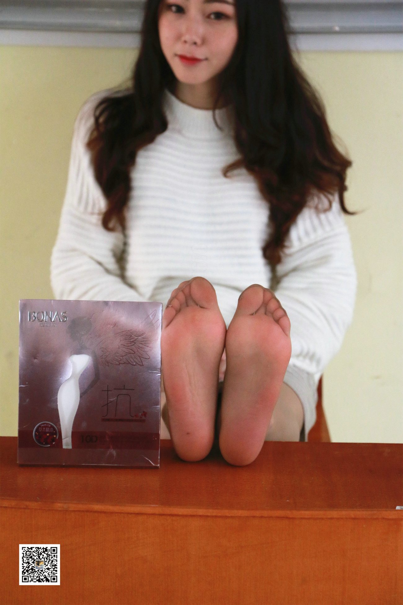 图片[64]-[MussGirl慕丝女郎] 学妹系列06 学妹兼职代言品牌袜袜[93P] – 速更版-美库