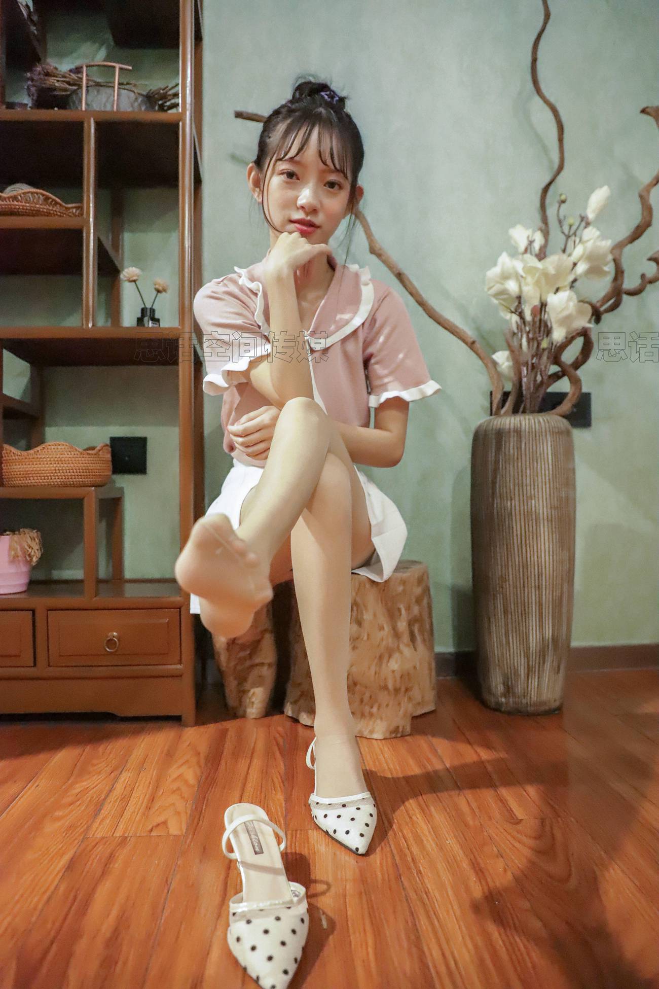 图片[29]-[SiHua思话]SJ045 珊珊 丝绸[49P] – 速更版-美库