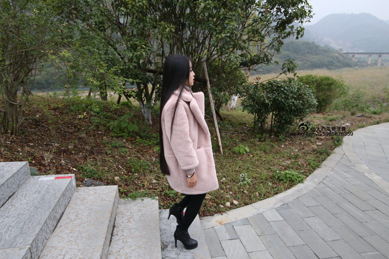 图片[43]-大西瓜爱牙膏-早期作品-S043  黑丝 [350P] – 速更版-美库