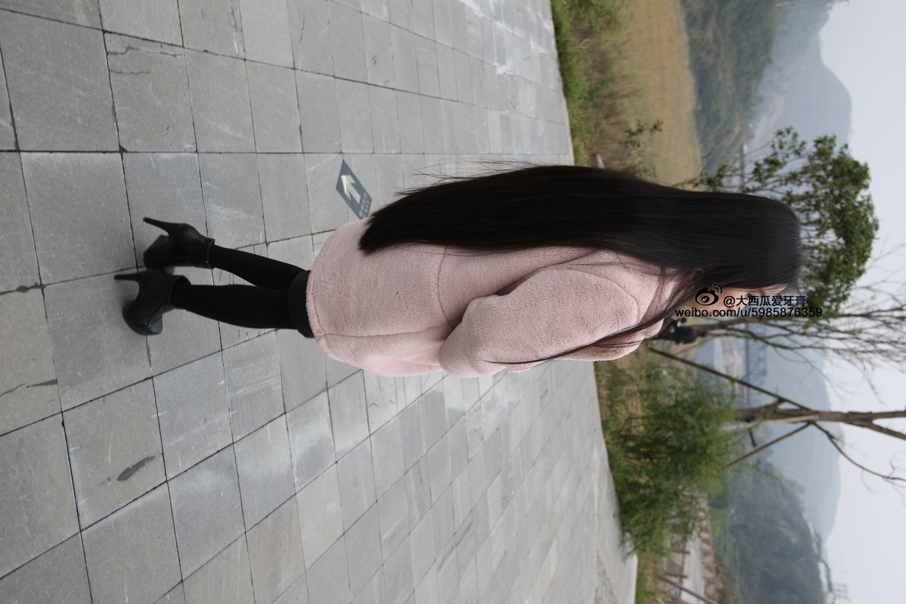 图片[48]-大西瓜爱牙膏-早期作品-S043  黑丝 [350P] – 速更版-美库