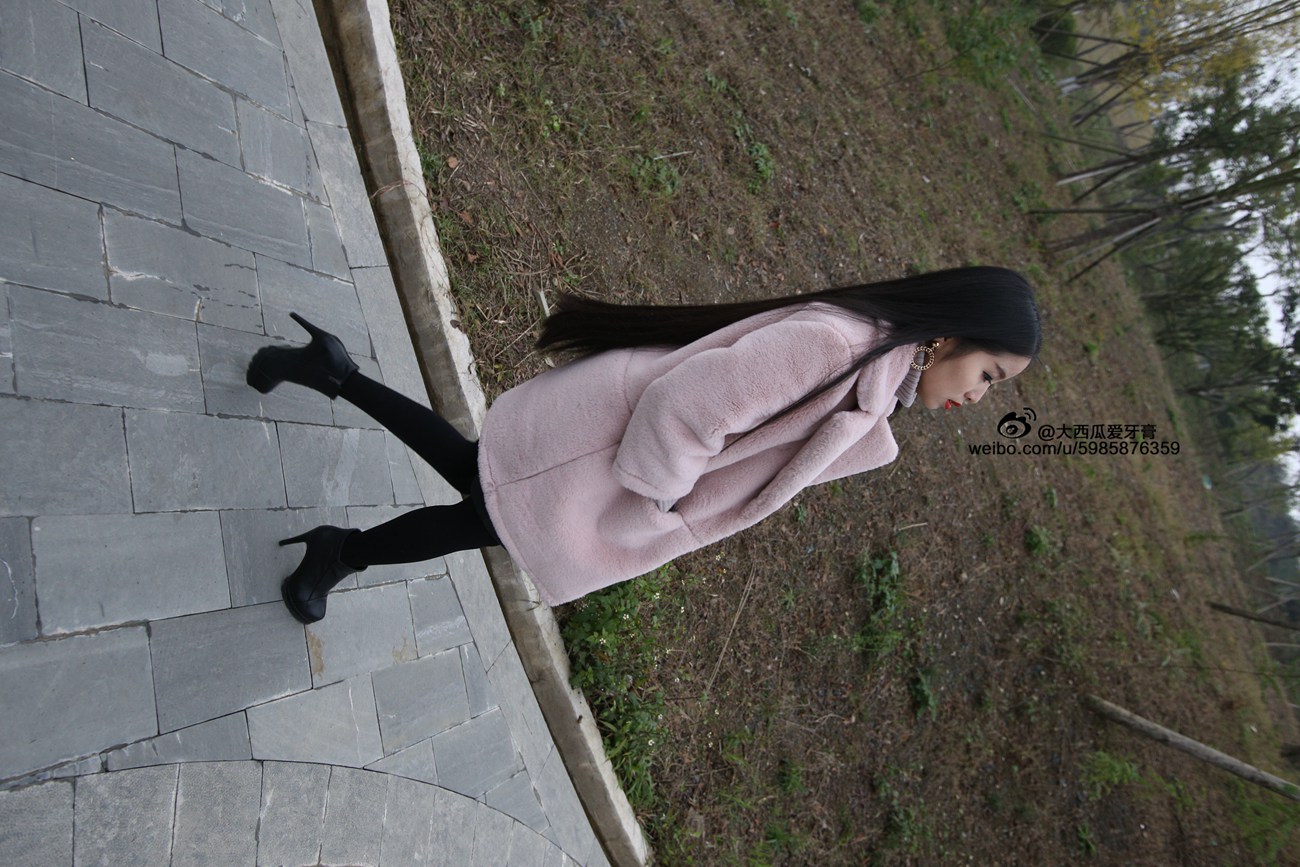 图片[51]-大西瓜爱牙膏-早期作品-S043  黑丝 [350P] – 速更版-美库