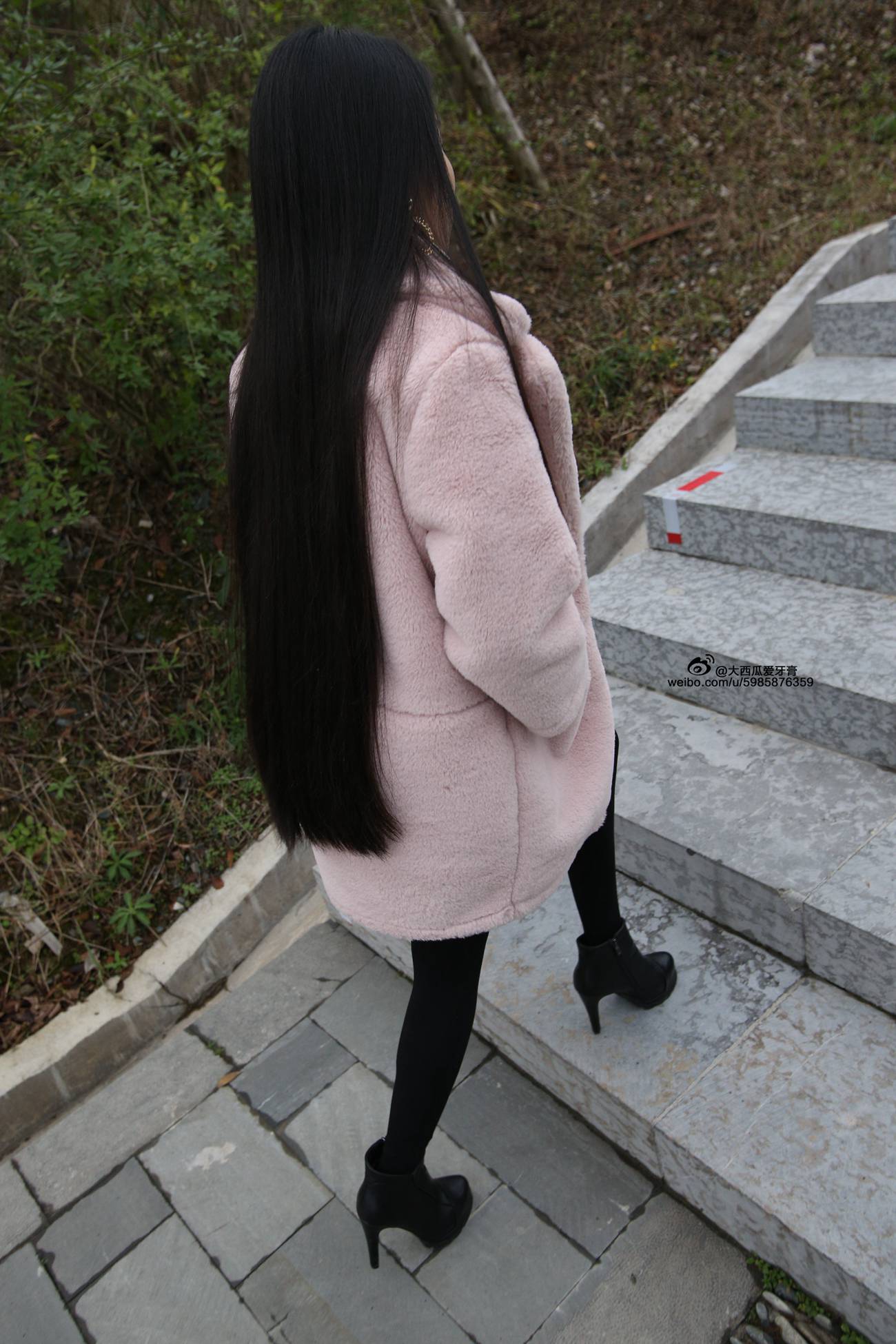 图片[65]-大西瓜爱牙膏-早期作品-S043  黑丝 [350P] – 速更版-美库