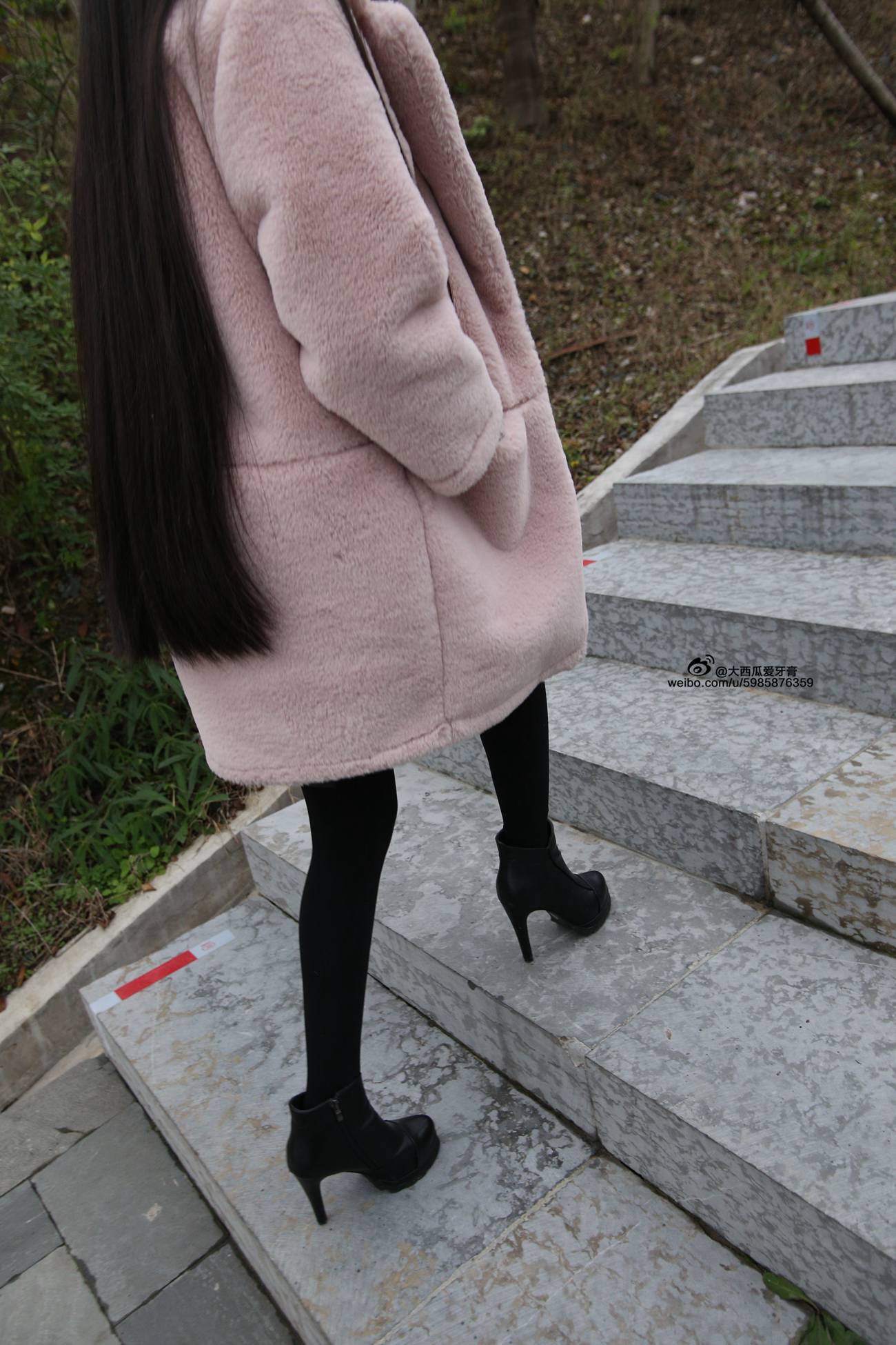 图片[66]-大西瓜爱牙膏-早期作品-S043  黑丝 [350P] – 速更版-美库