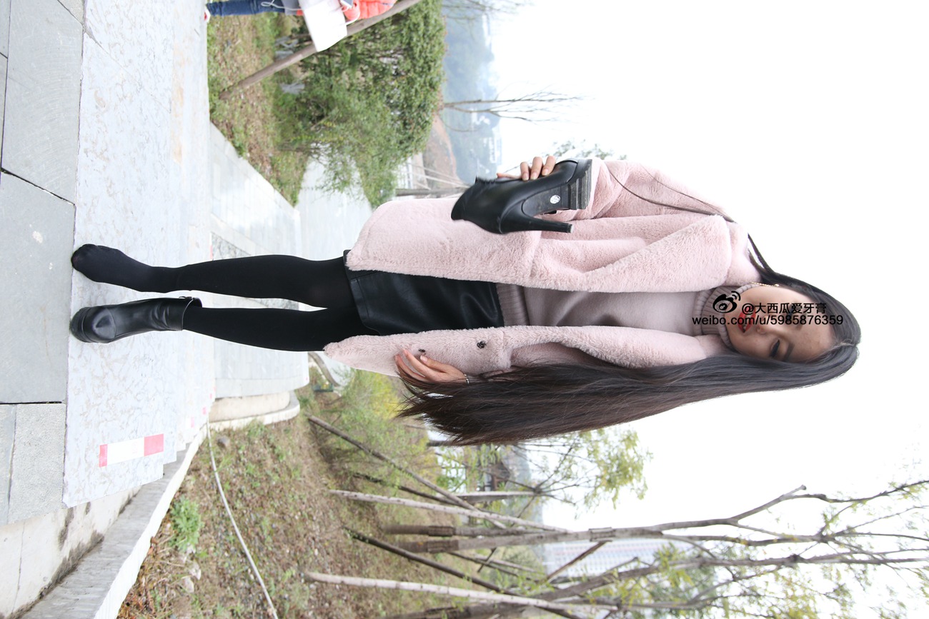 图片[88]-大西瓜爱牙膏-早期作品-S043  黑丝 [350P] – 速更版-美库