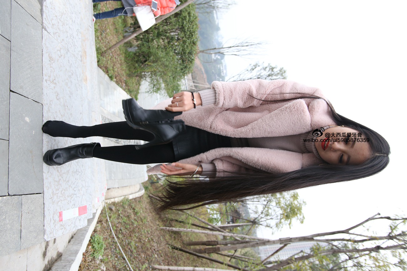 图片[91]-大西瓜爱牙膏-早期作品-S043  黑丝 [350P] – 速更版-美库