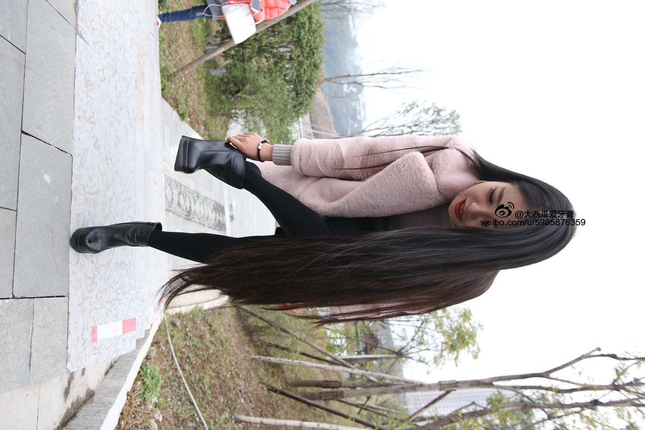 图片[95]-大西瓜爱牙膏-早期作品-S043  黑丝 [350P] – 速更版-美库