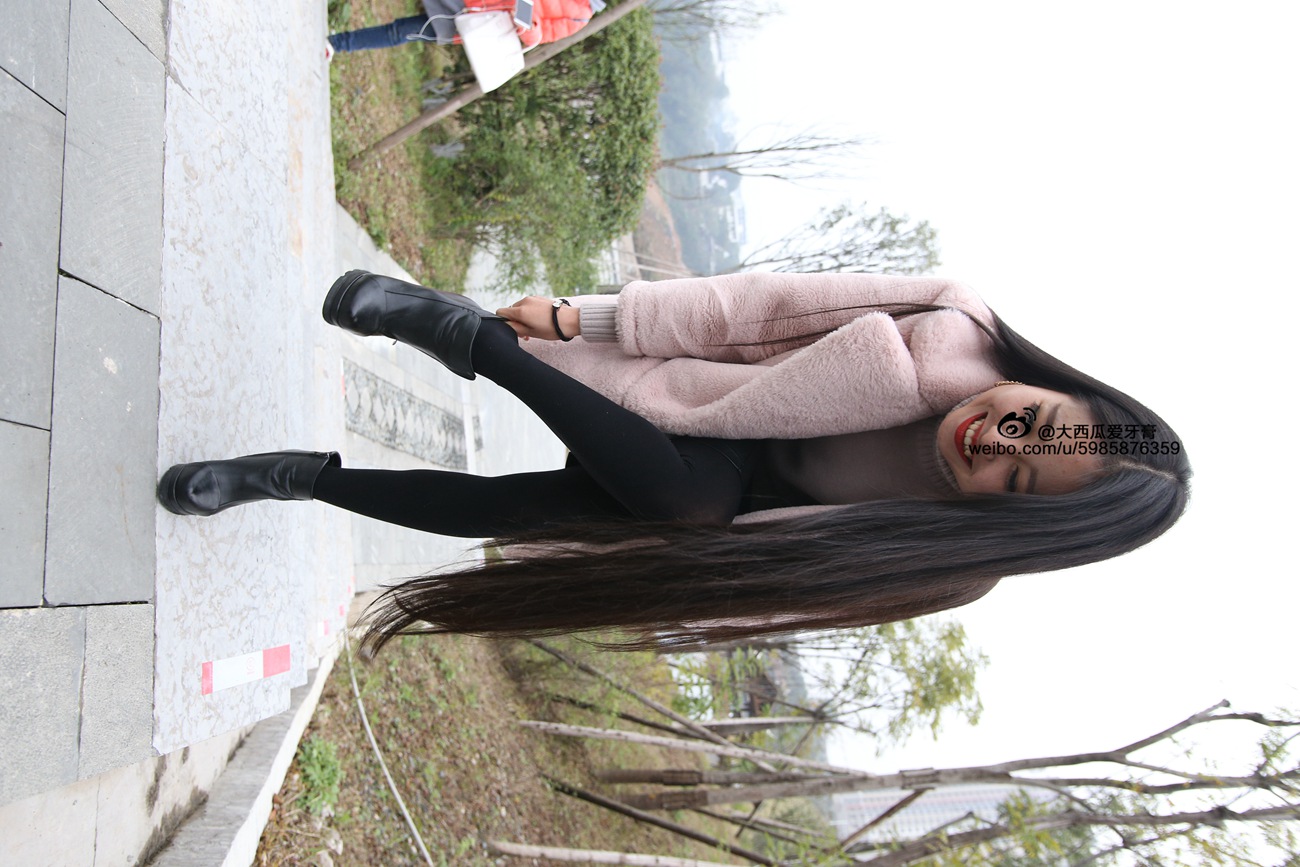 图片[96]-大西瓜爱牙膏-早期作品-S043  黑丝 [350P] – 速更版-美库