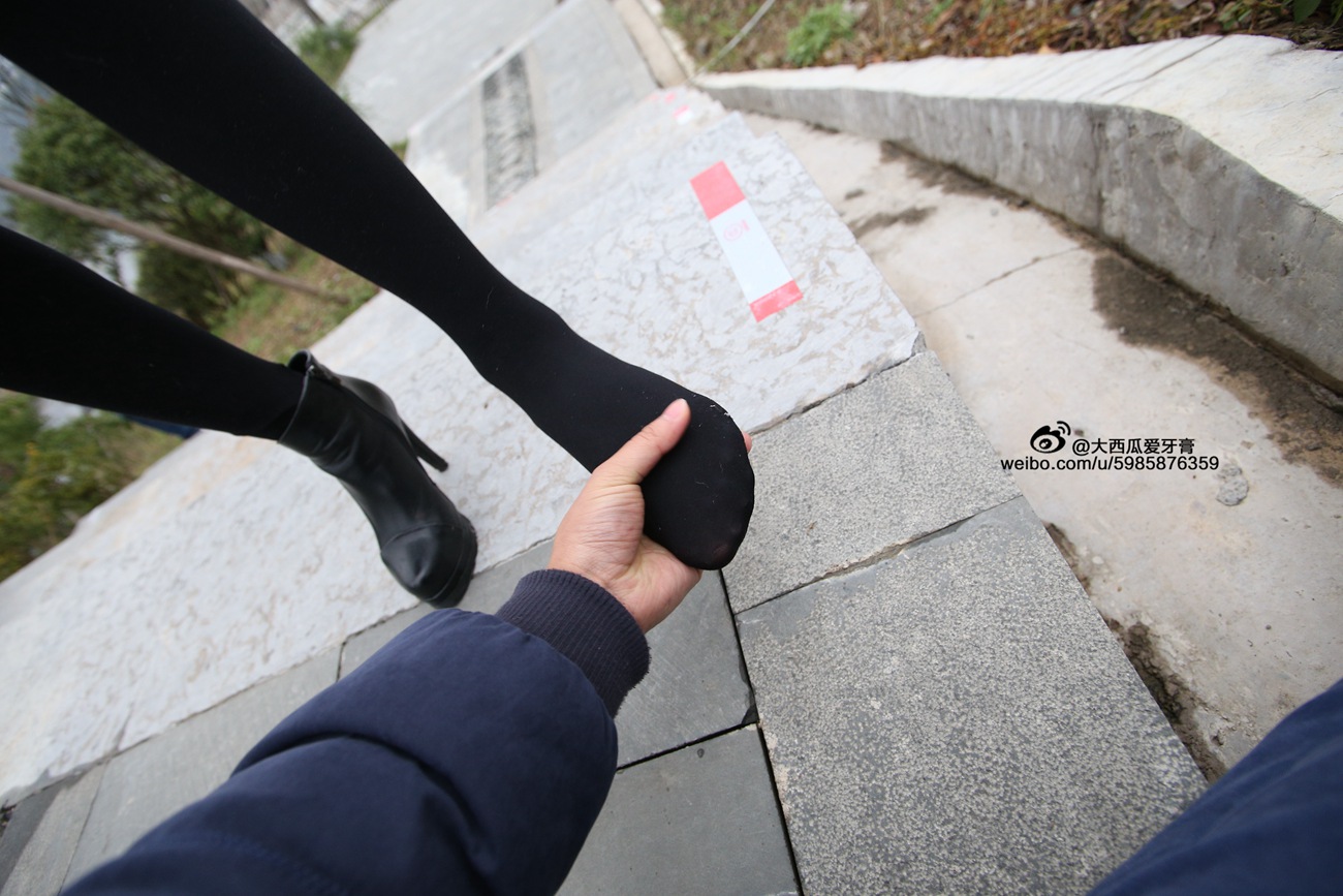 图片[120]-大西瓜爱牙膏-早期作品-S043  黑丝 [350P] – 速更版-美库