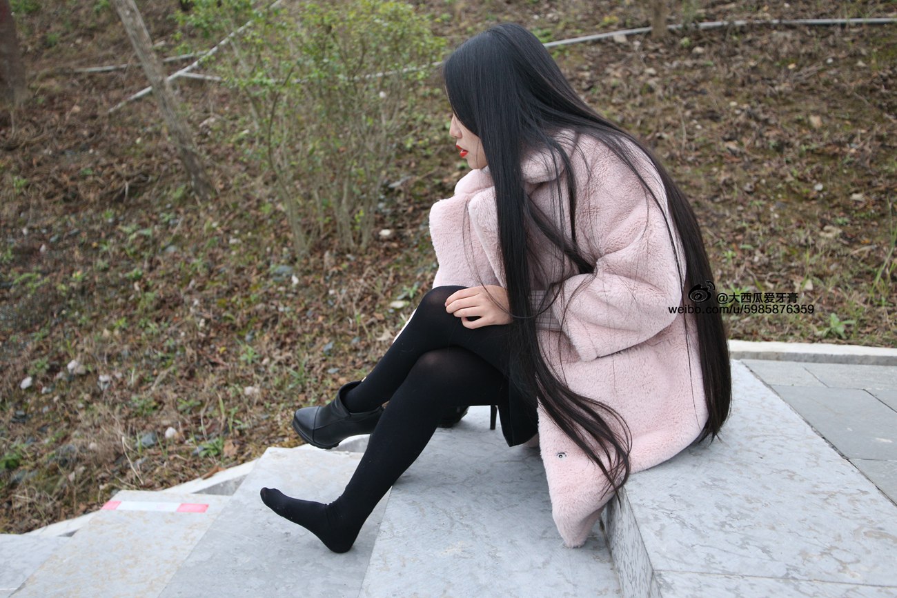 图片[136]-大西瓜爱牙膏-早期作品-S043  黑丝 [350P] – 速更版-美库